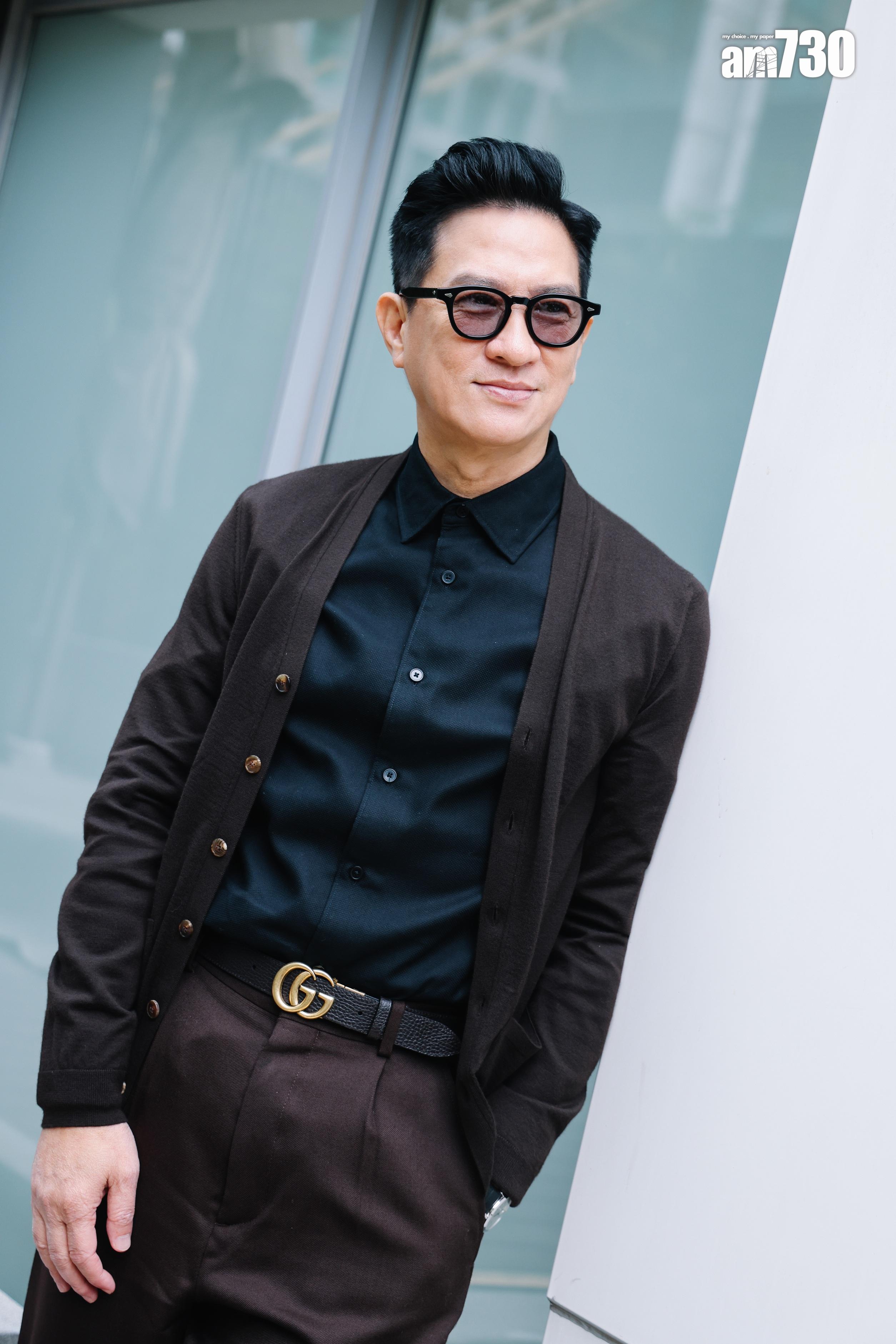 張家輝笑言自導自演,感覺如精神崩潰。(吳康琦攝)