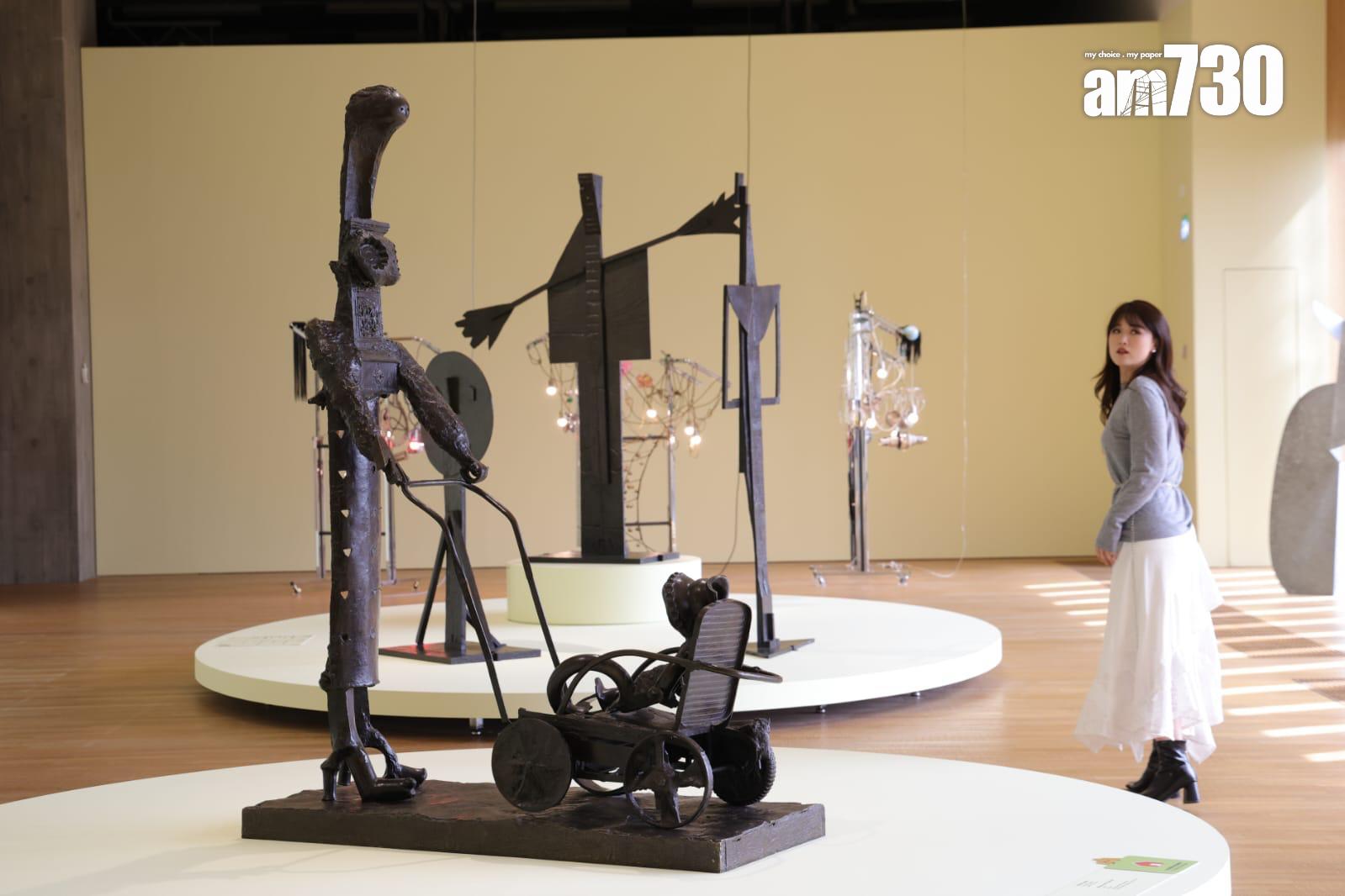 畢加索——與亞洲對話展覽於M+博物館舉行。(吳康琦攝)