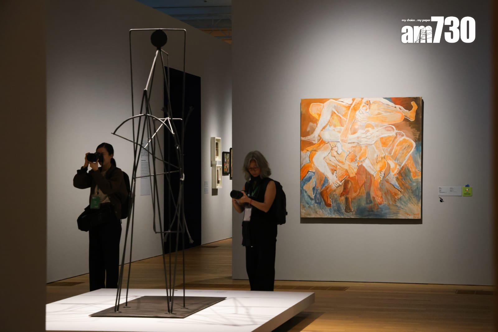 畢加索——與亞洲對話展覽於M+博物館舉行。(吳康琦攝)