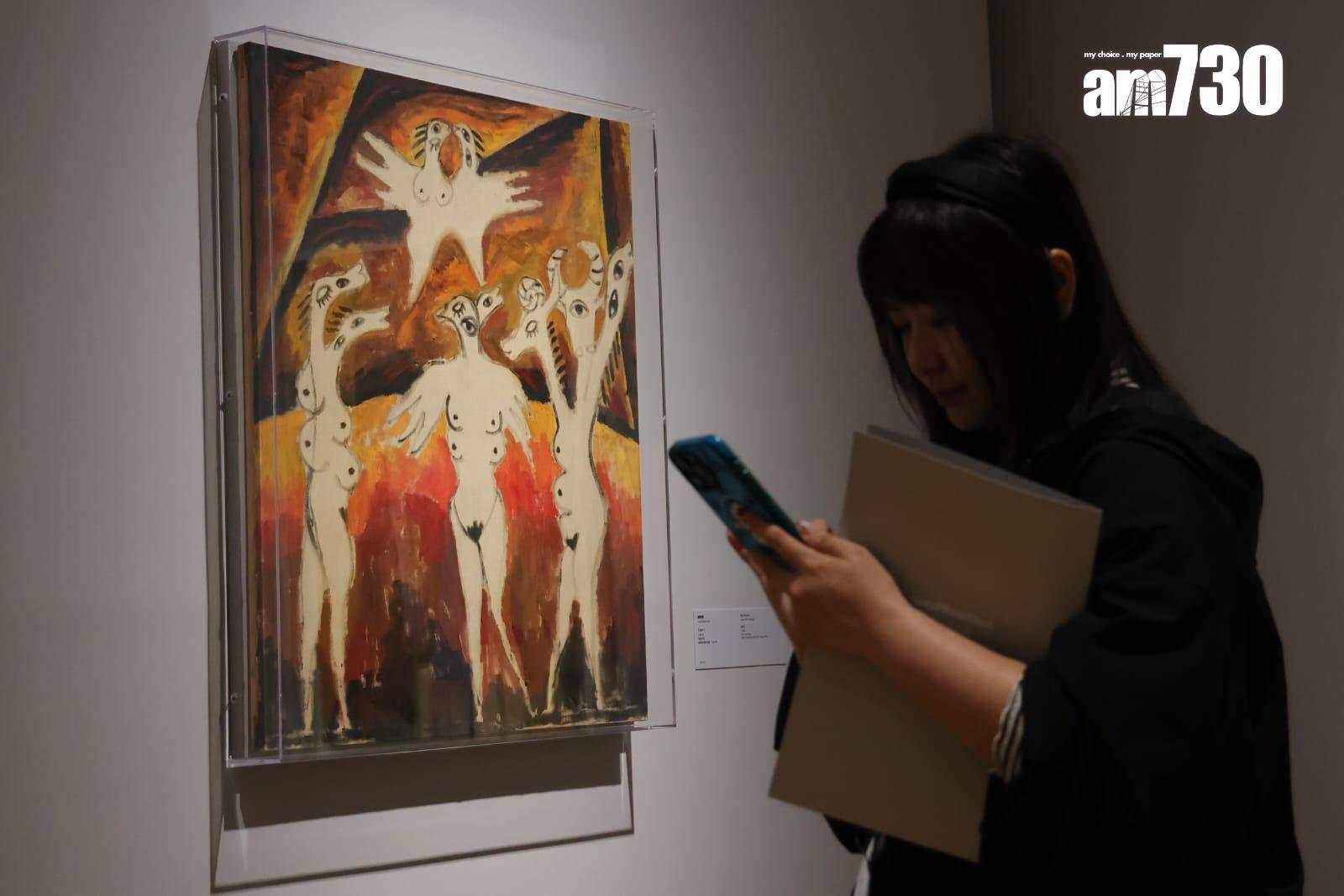 畢加索——與亞洲對話展覽於M+博物館舉行。(吳康琦攝)