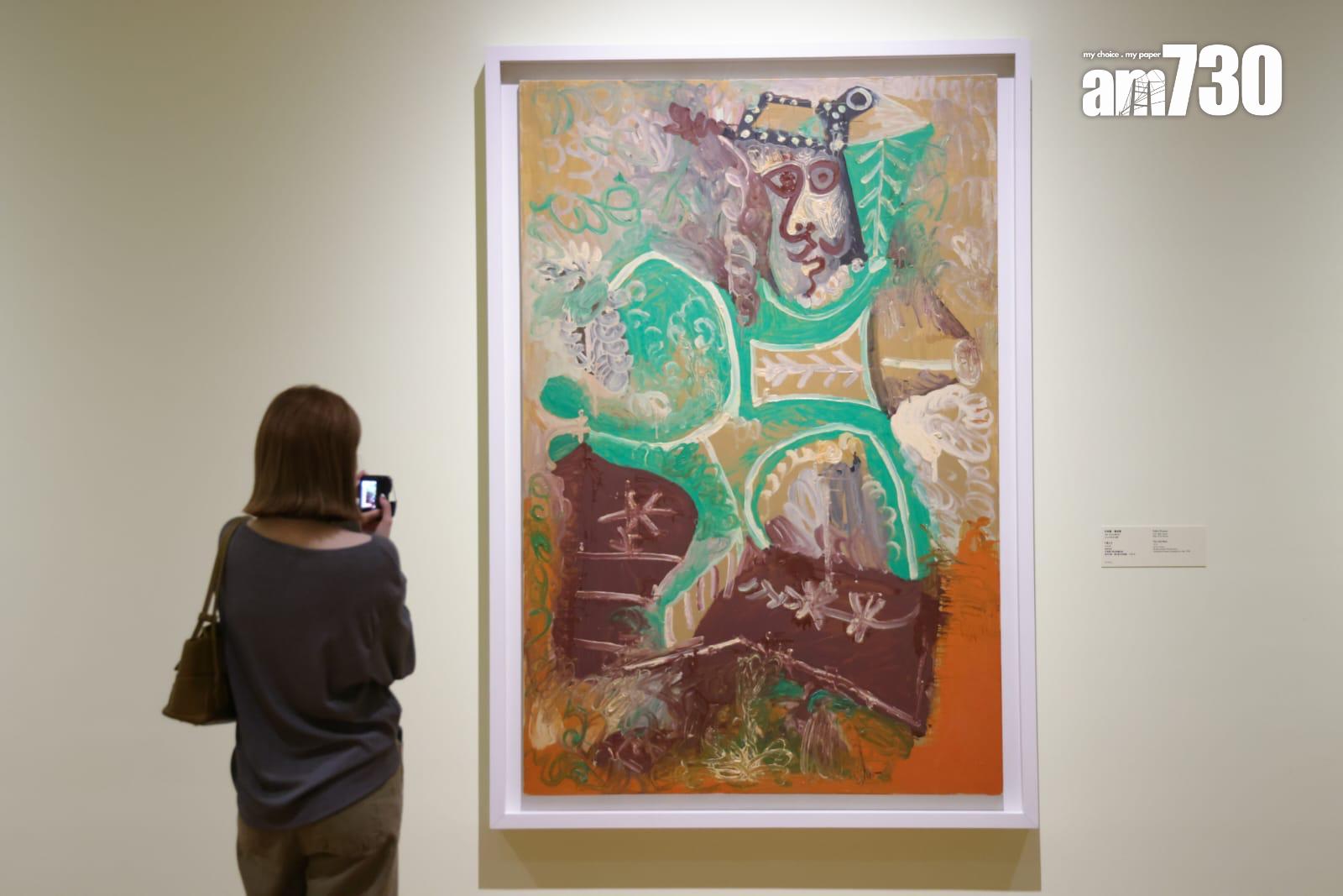 畢加索——與亞洲對話展覽於M+博物館舉行。(吳康琦攝)