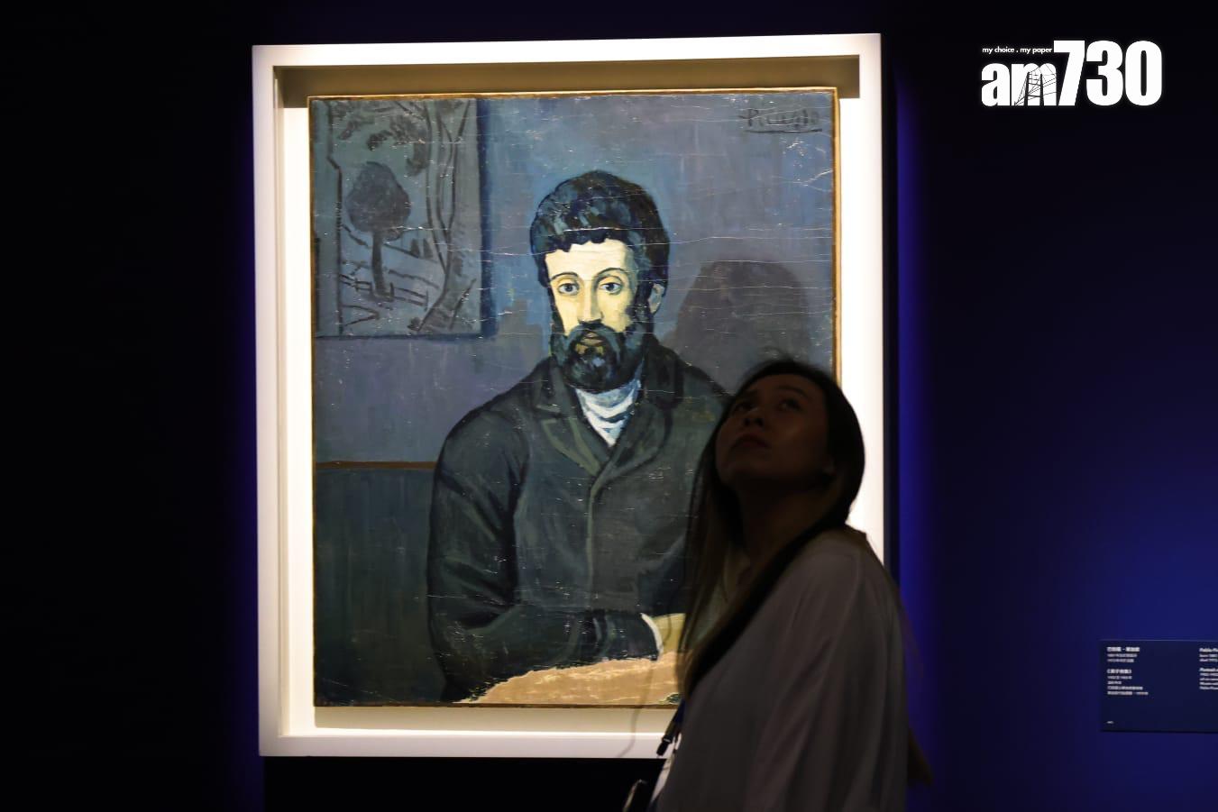 畢加索——與亞洲對話展覽於M+博物館舉行。(吳康琦攝)