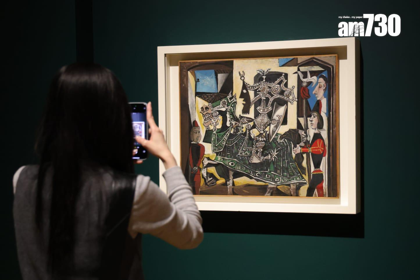 畢加索——與亞洲對話展覽於M+博物館舉行。(吳康琦攝)