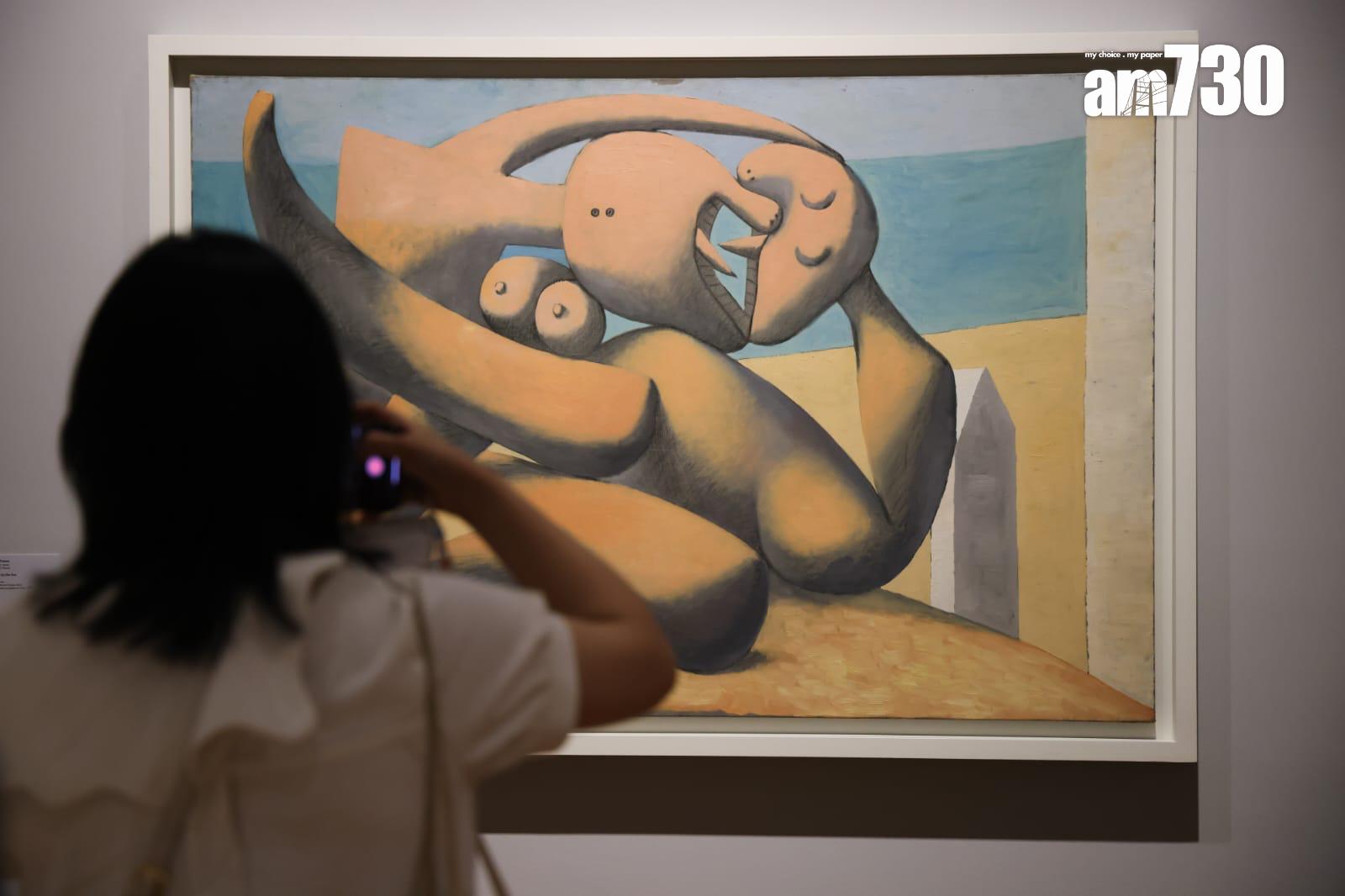 畢加索——與亞洲對話展覽於M+博物館舉行。(吳康琦攝)