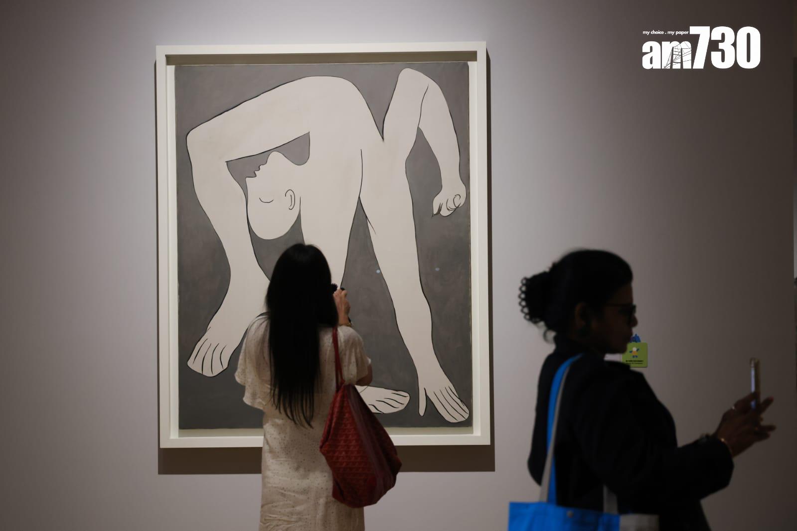 畢加索——與亞洲對話展覽於M+博物館舉行。(吳康琦攝)