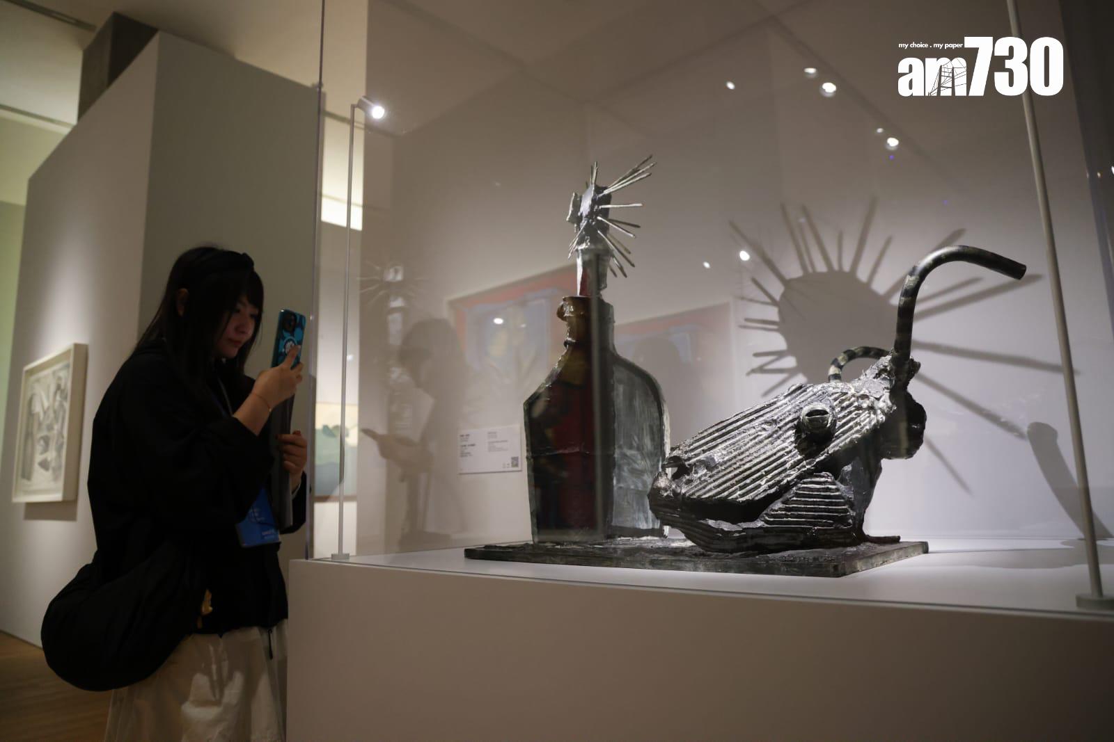 畢加索——與亞洲對話展覽於M+博物館舉行。(吳康琦攝)