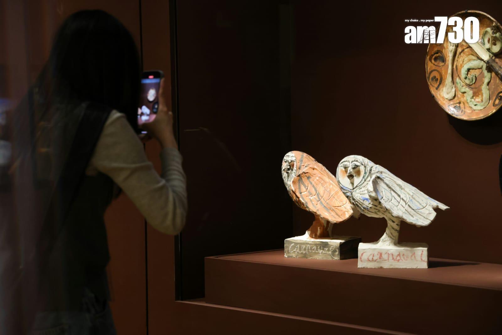 畢加索——與亞洲對話展覽於M+博物館舉行。(吳康琦攝)