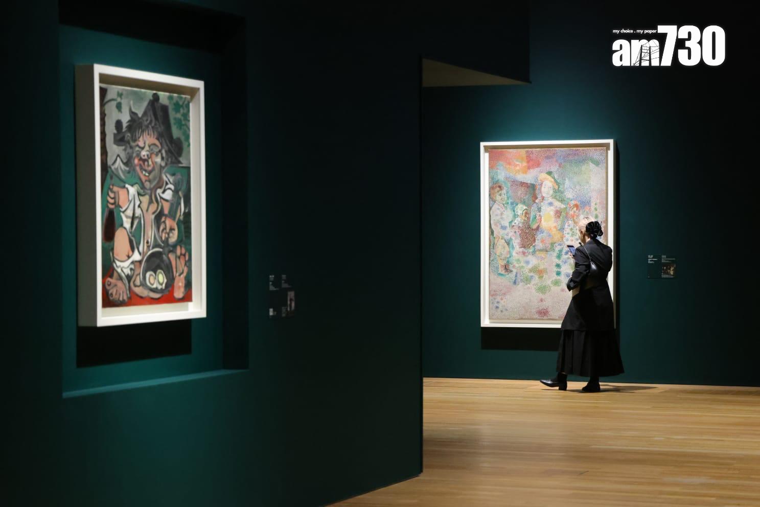 畢加索——與亞洲對話展覽於M+博物館舉行。(吳康琦攝)