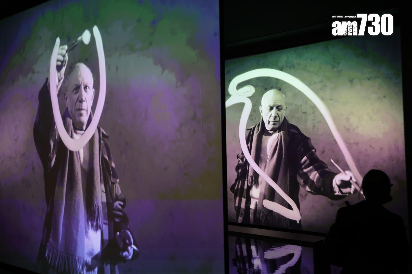 畢加索——與亞洲對話展覽於M+博物館舉行。(吳康琦攝)