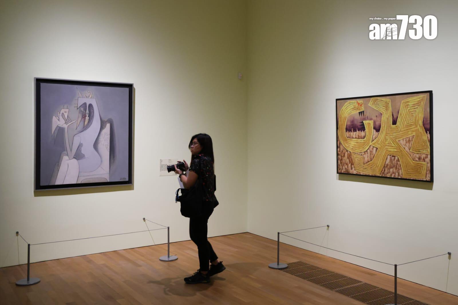 畢加索——與亞洲對話展覽於M+博物館舉行。(吳康琦攝)