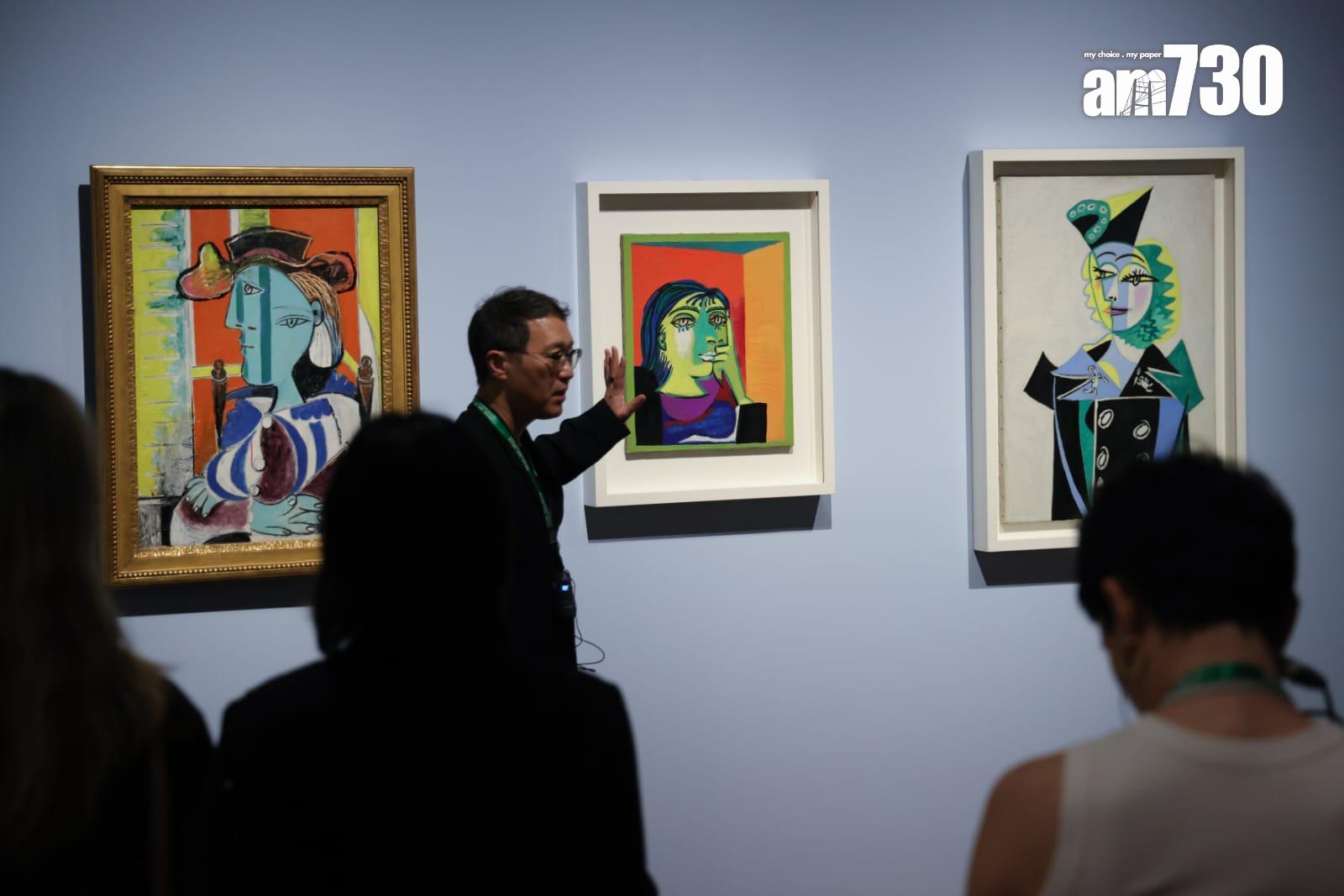 畢加索——與亞洲對話展覽於M+博物館舉行。(吳康琦攝)