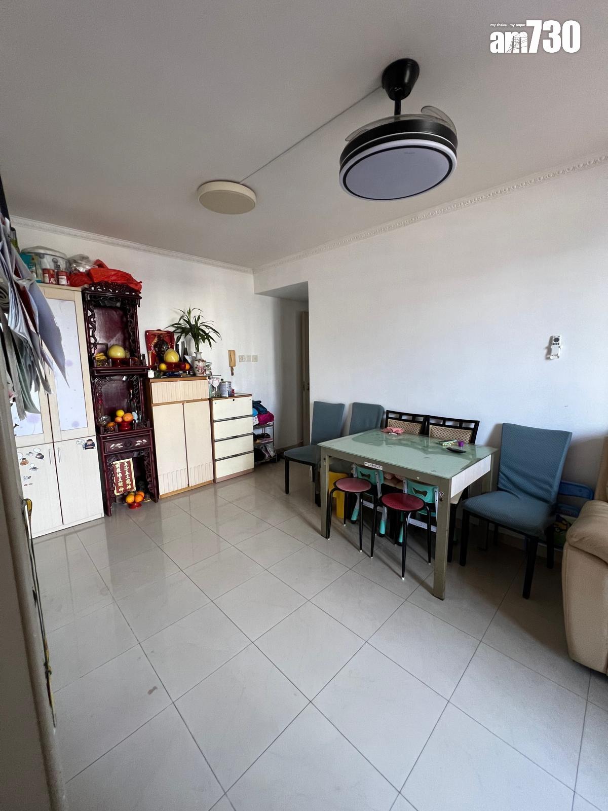 沙田愉翠苑三房「5球有找」 放盤4個月減價4%(有圖)|二手居屋成交