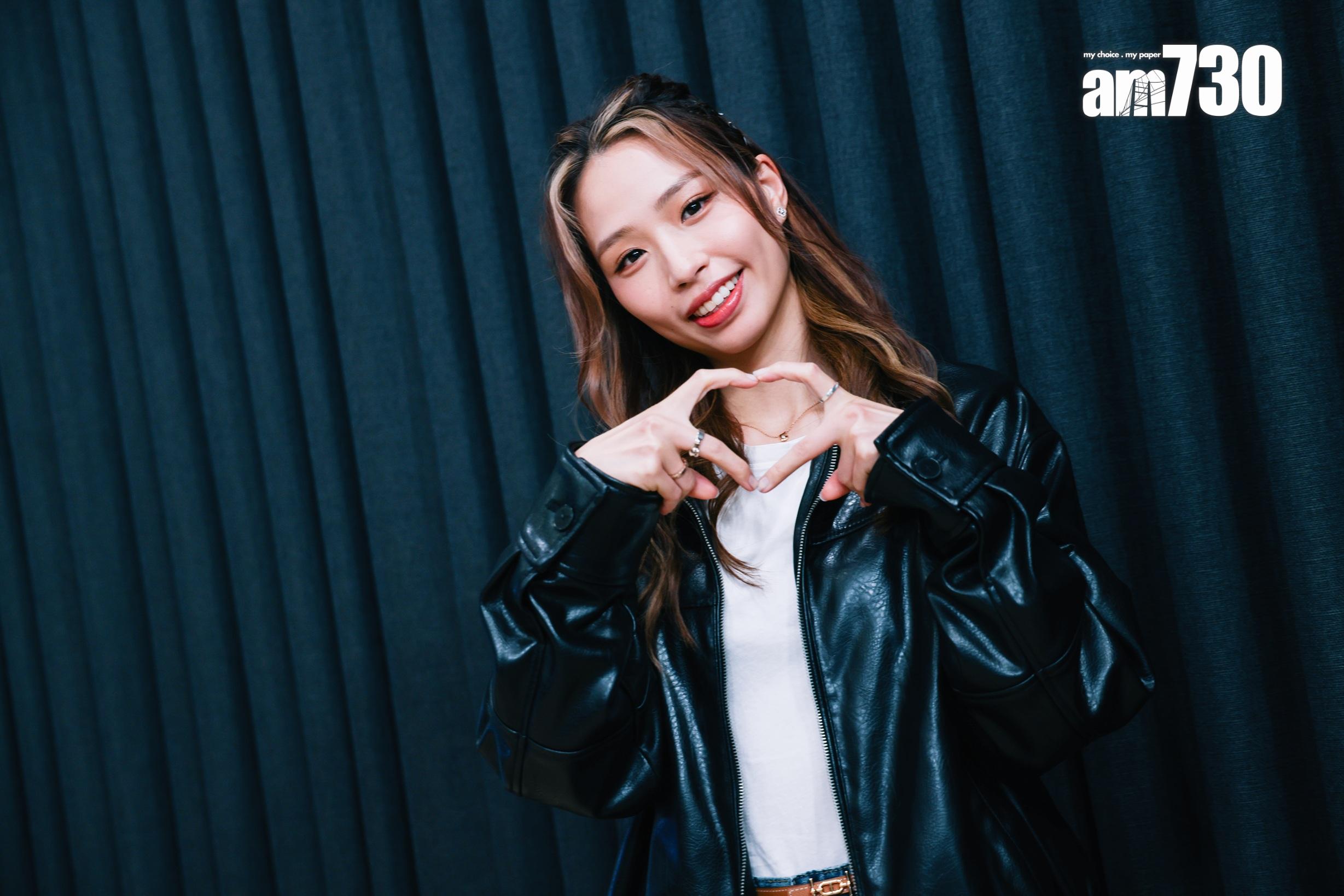 馬詠茹表示,運動員生涯讓她學習獨立,為自己人生負責。(吳康琦攝)