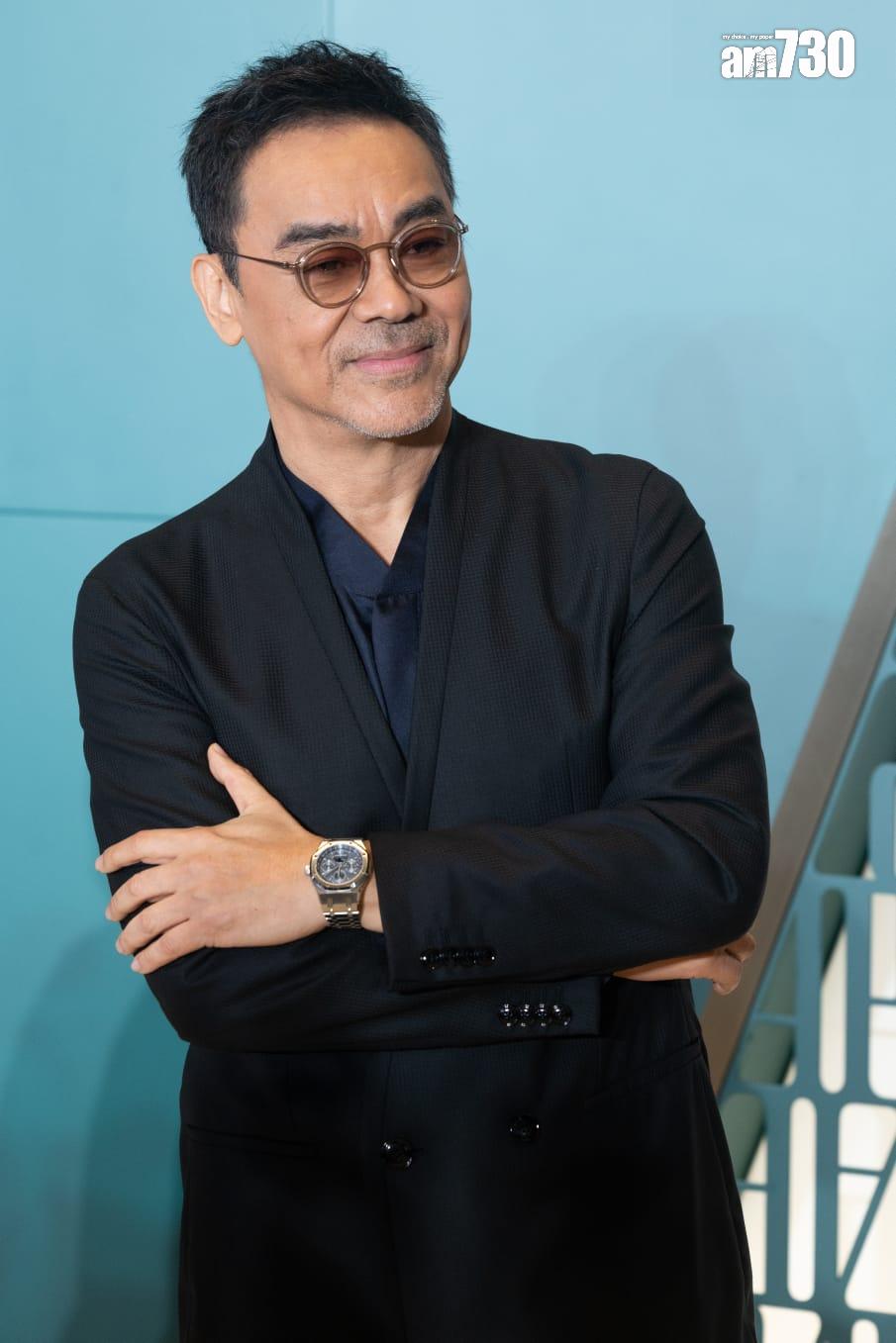 劉青雲自爆與太太郭譪明不時互送手錶作禮物。(蘇文傑攝)