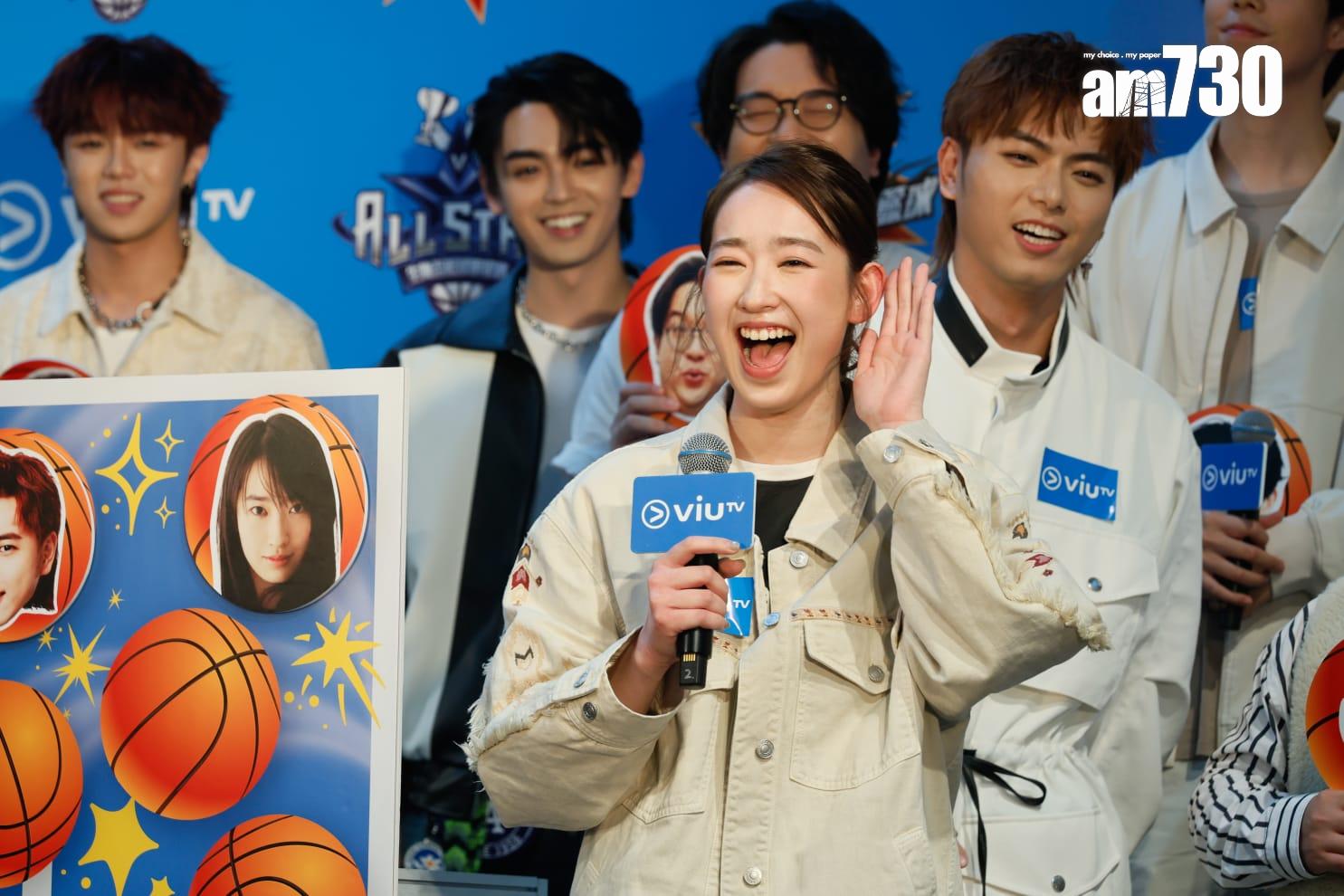 林愷鈴公布所屬球隊成員陣容。 (蘇文傑攝)