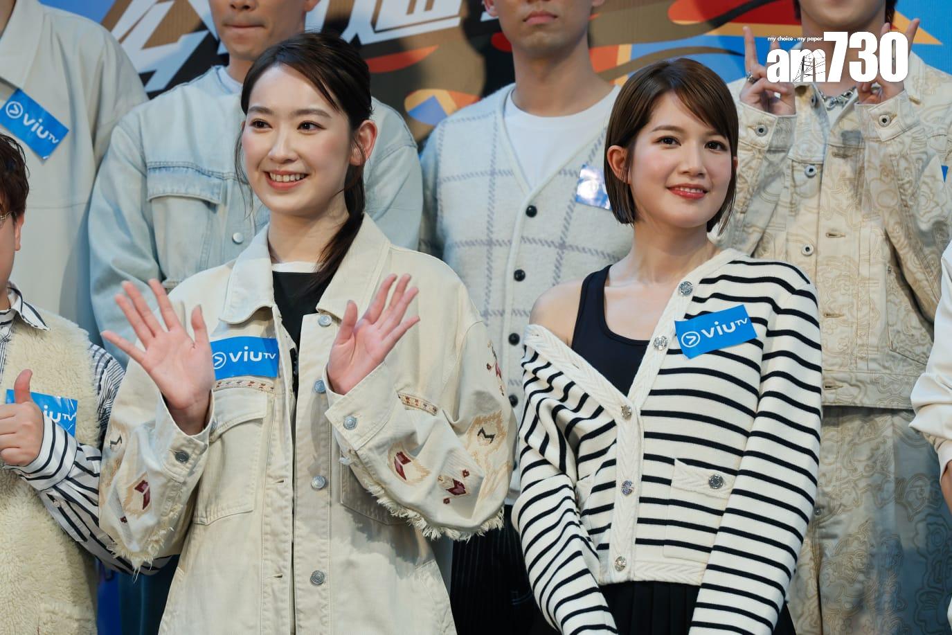 蘇皓兒、林愷鈴今日亦有出席記者會。 (蘇文傑攝)