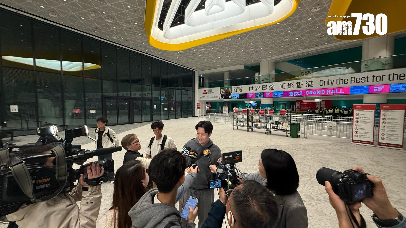 世界桌球大獎賽|球迷離場成為採訪對象,大都滿意今日安排。