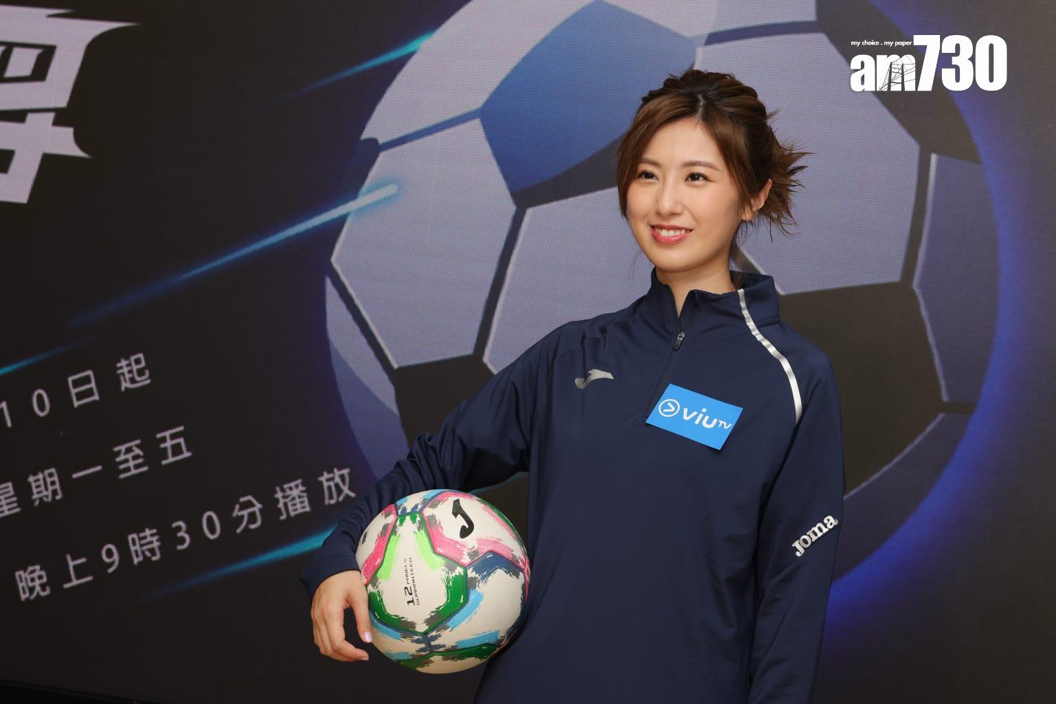 王頌茵Cathy仔自認是運動白痴。(吳康琦攝)