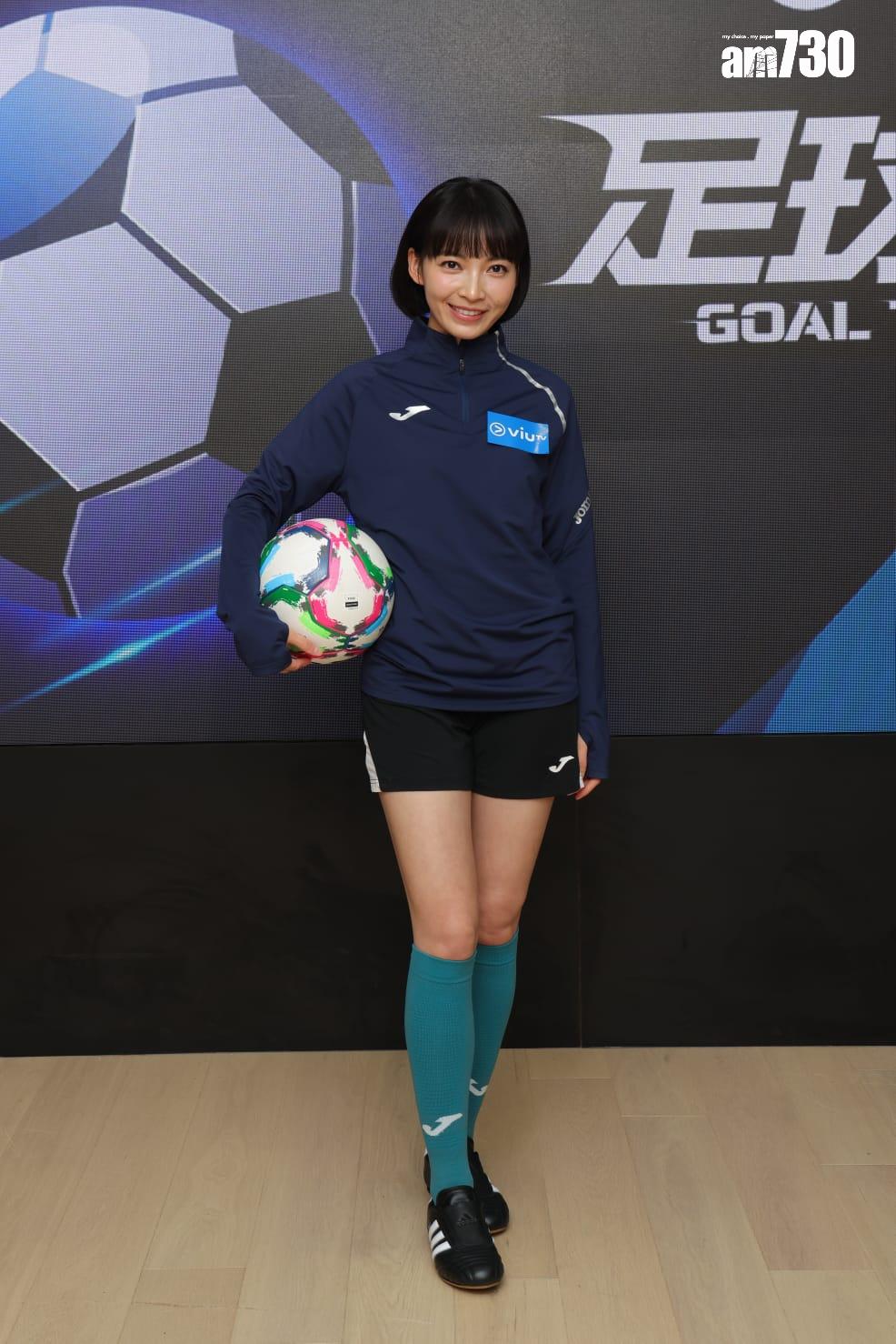 郭思笑言受訓5個月,仍然健全。(吳康琦攝)