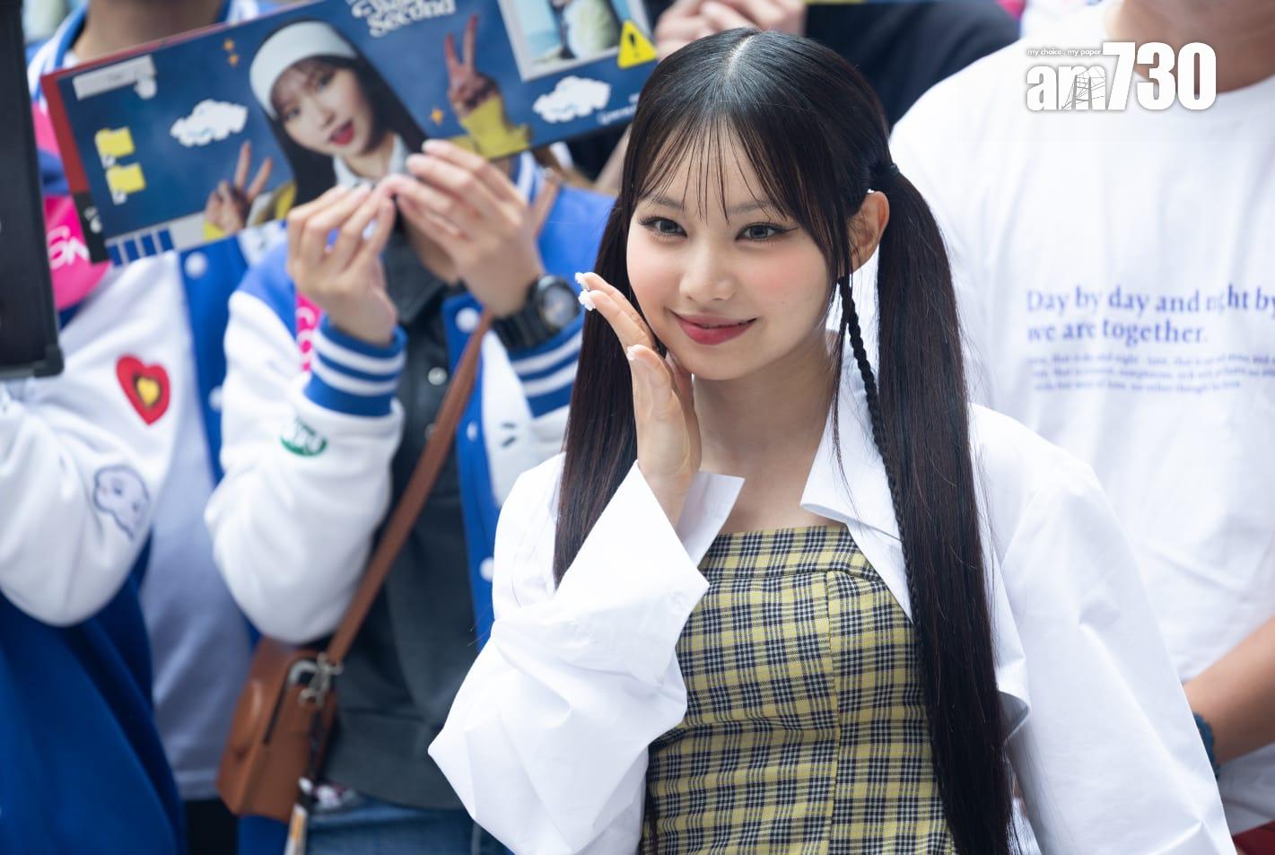 Day公開獻唱新歌《Wait A Second》。(蘇文傑攝)