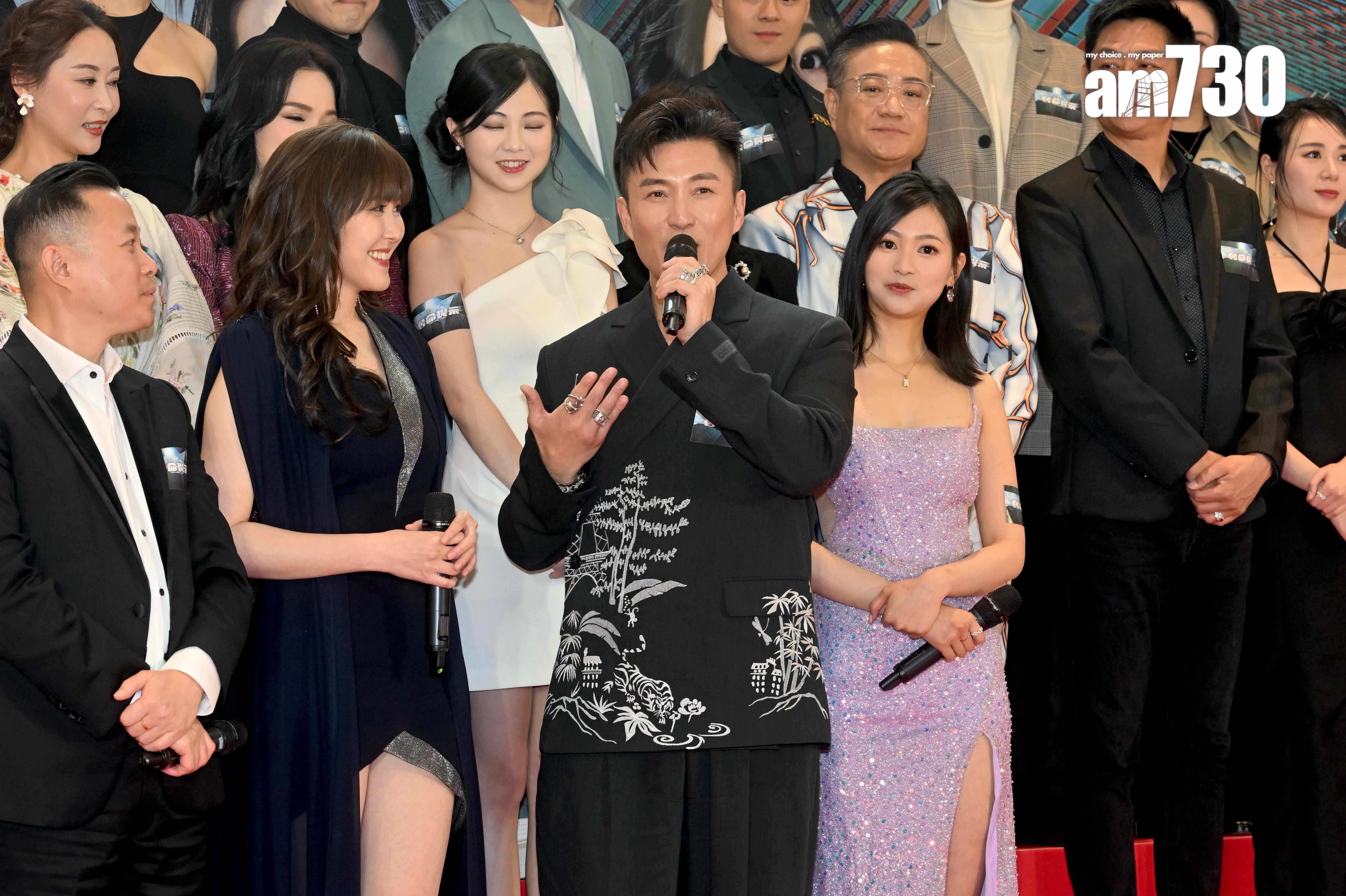 陳山聰跟劉佩玥有不少對手戲。(娛樂組攝)