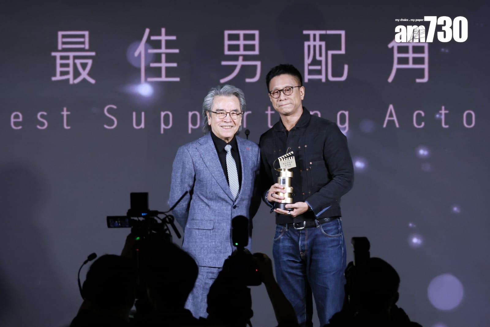 「最佳男配角」 ︰朱栢康《破‧地獄》。(林俊源攝)