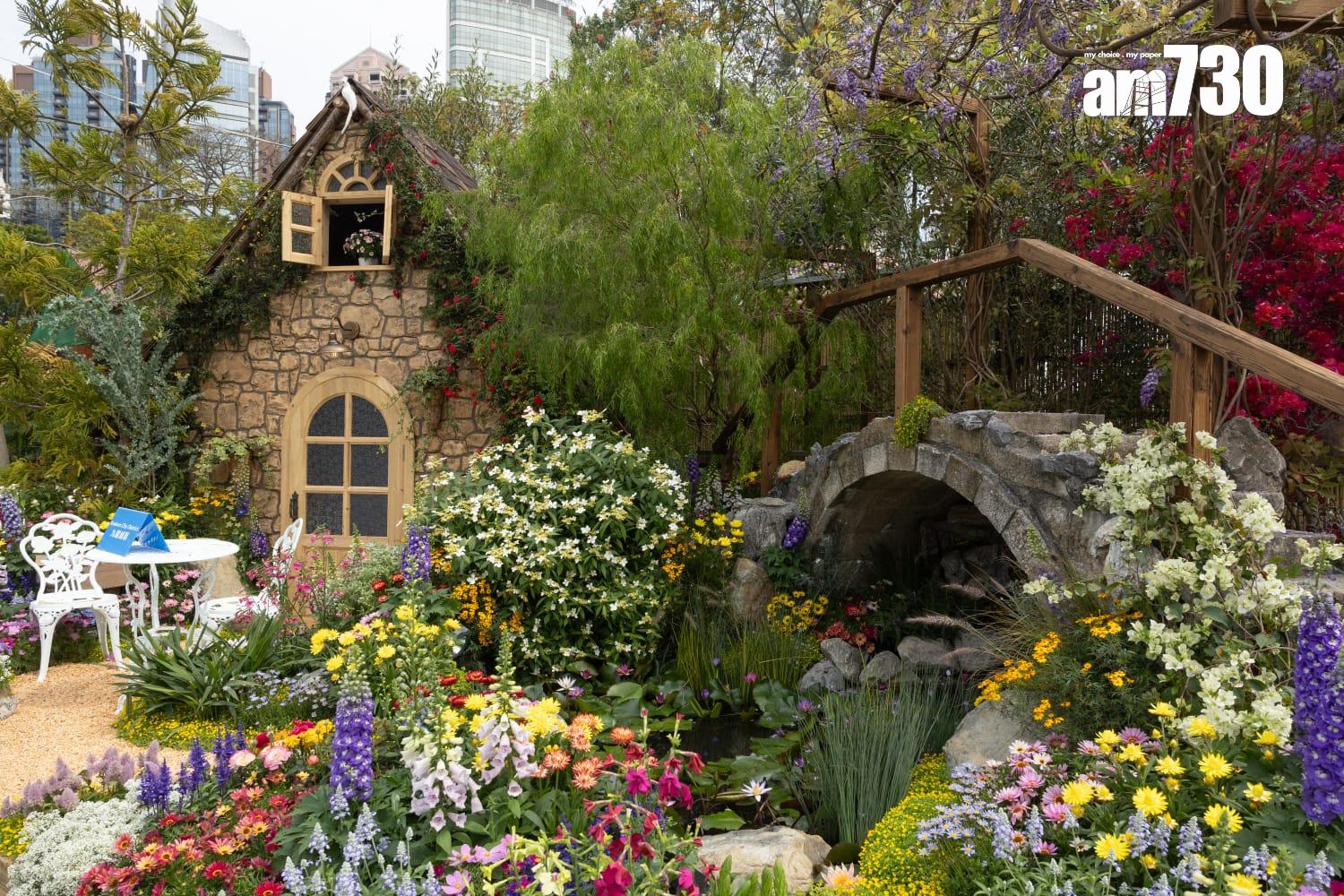 香港花卉展覽2025。(蘇文傑攝)