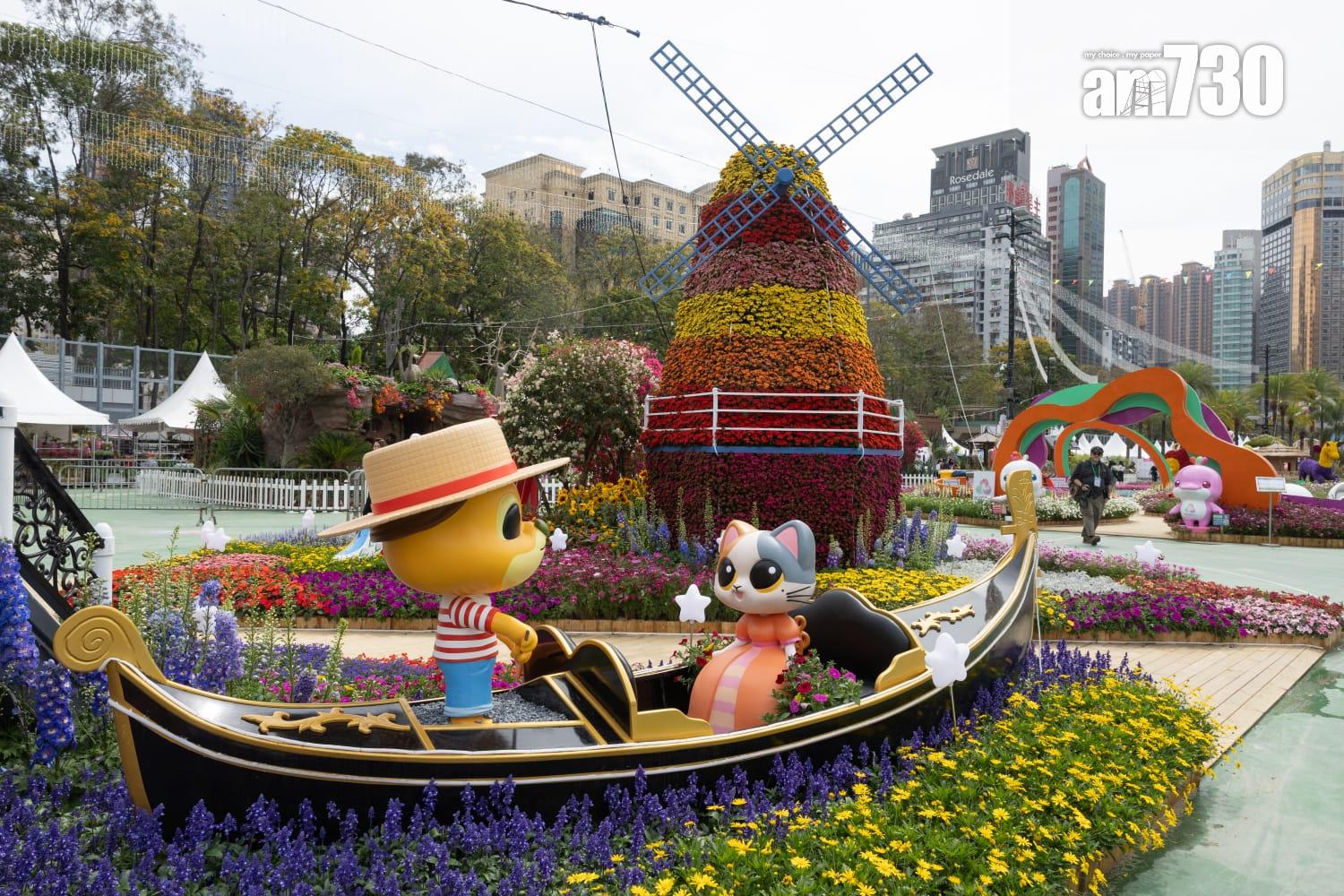 香港花卉展覽2025。(蘇文傑攝)