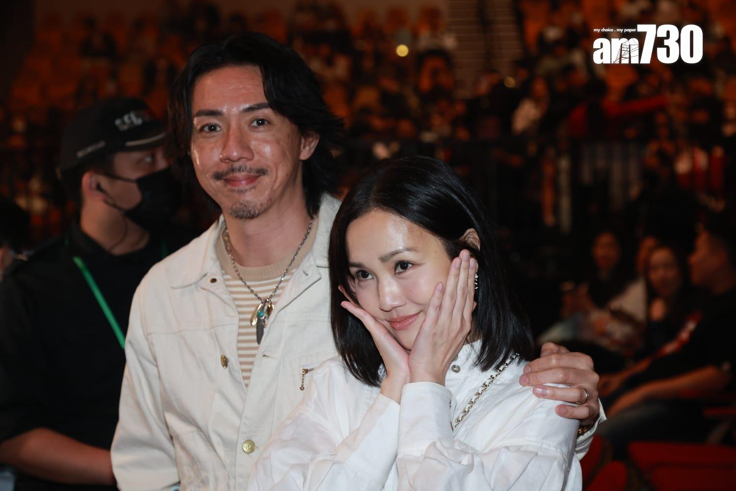 《STEP by STEPHY鄧麗欣紅館演唱會2025》吸引了多位圈中人支持。(羅錦鴻攝)