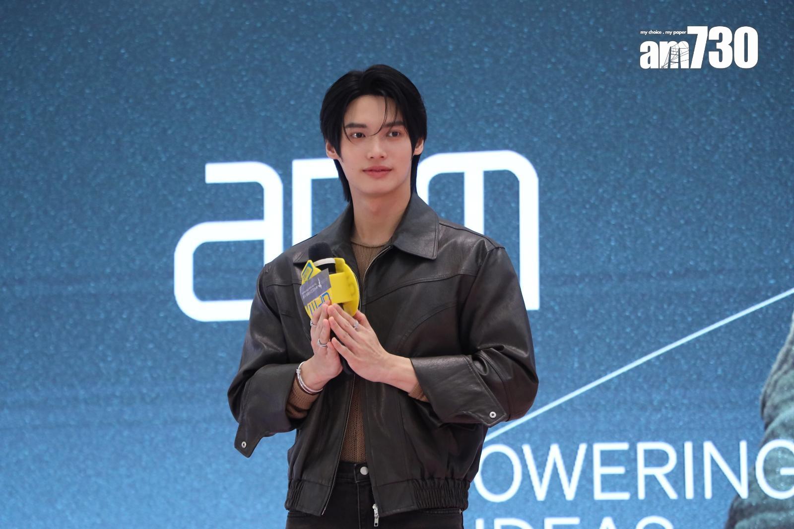 泰國男神Win Metawin現身亞洲電影大獎宣傳活動。(娛樂組攝)