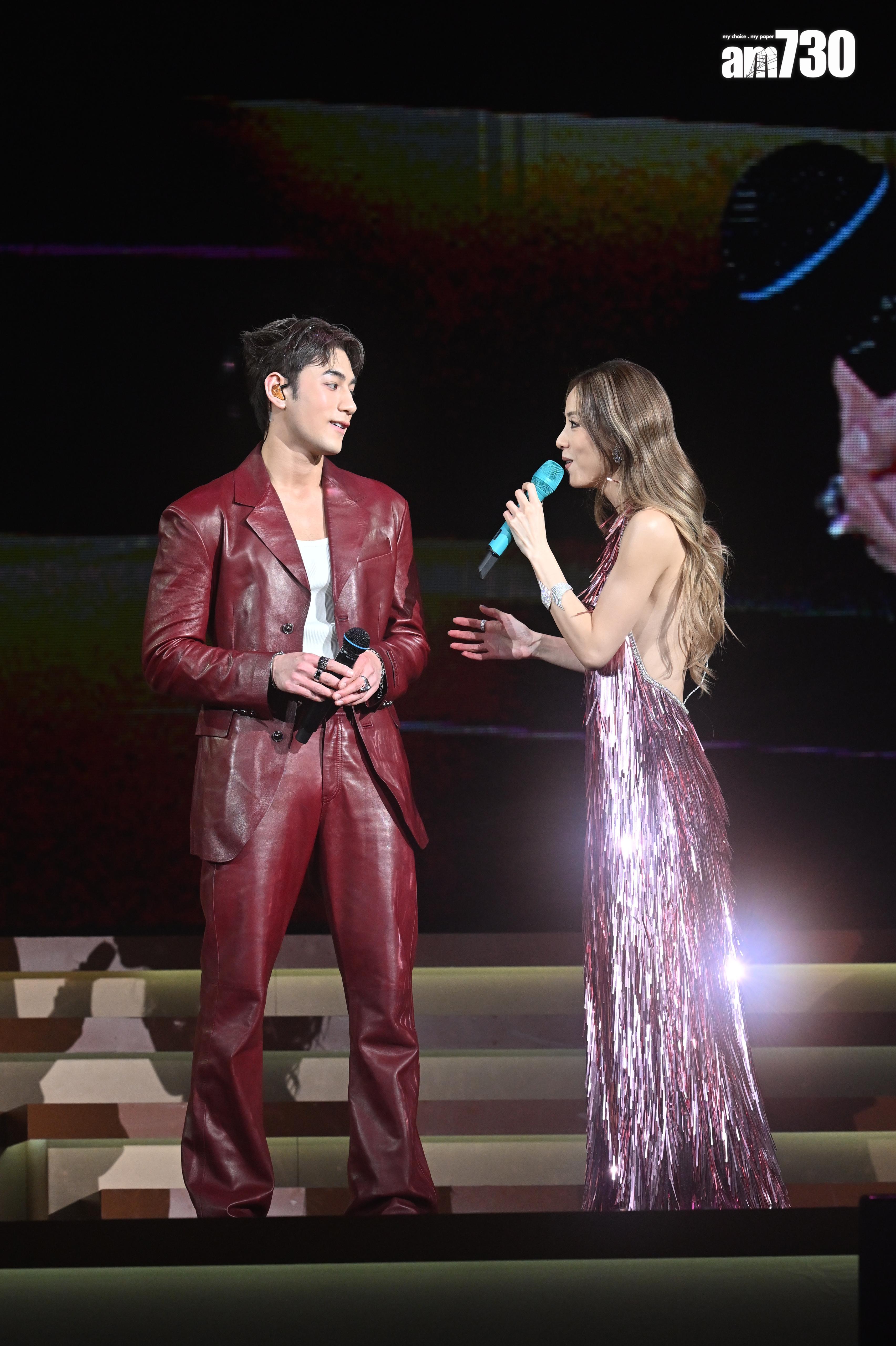 Stephy尾場嘉賓是魏浚笙。(娛樂組攝)