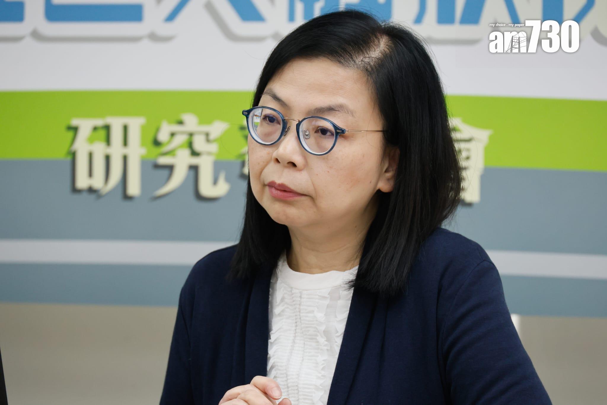 女青總主任(青年及社區服務)吳翠萍。 (蘇文傑攝)