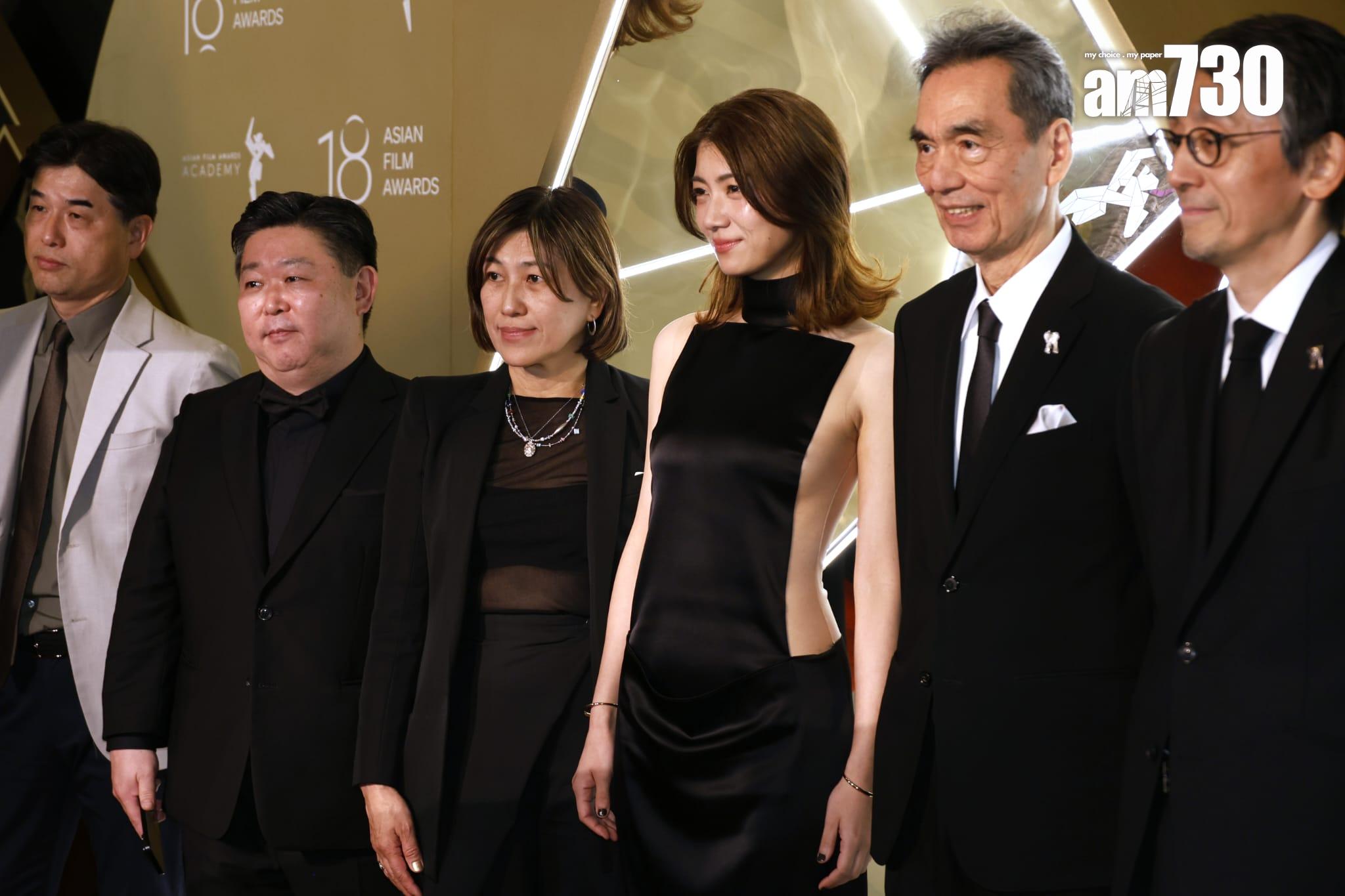 第18屆亞洲電影大獎頒獎典禮紅地毯盛況。