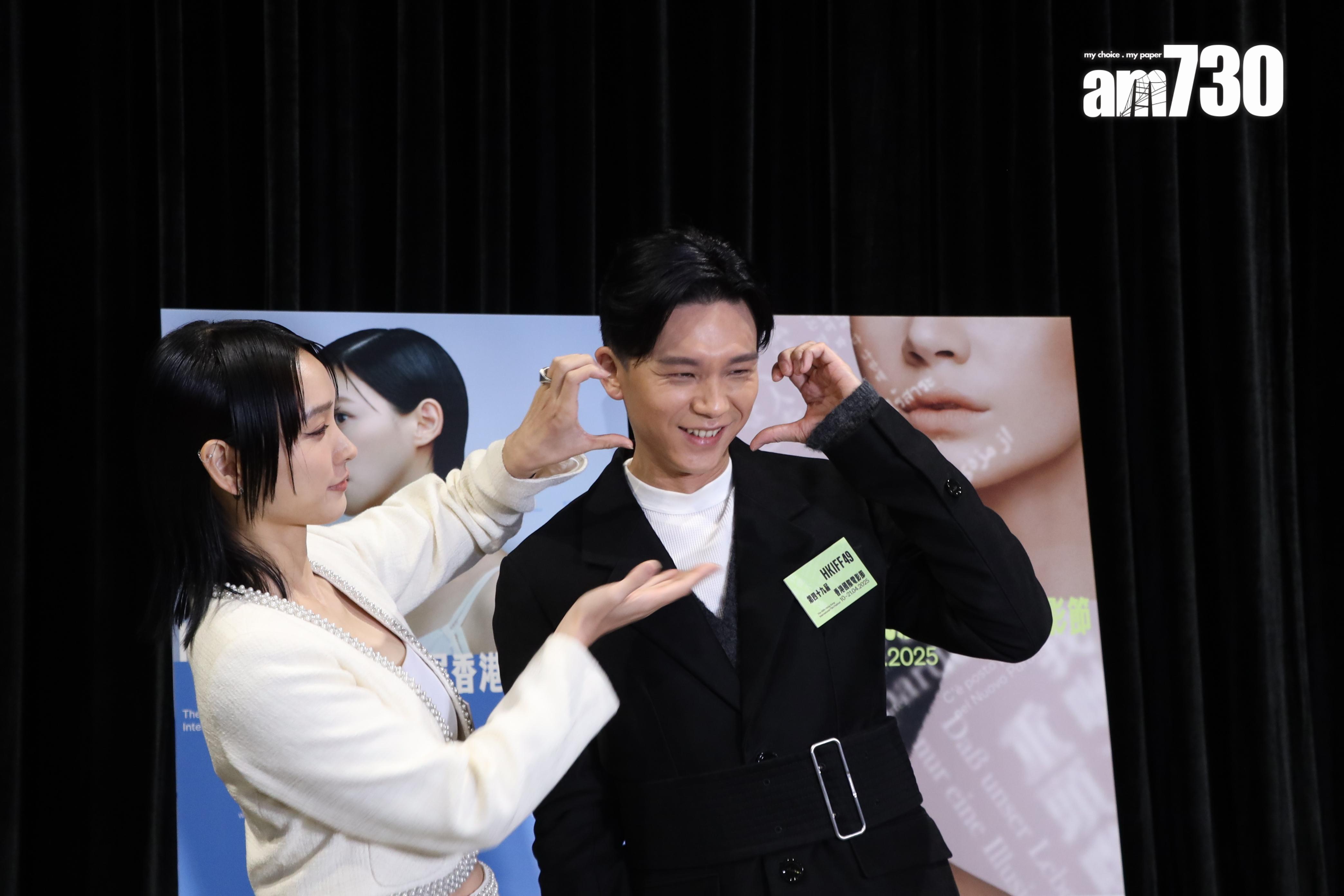 談善言和盧鎮業在《虎毒不》演夫妻,默契十足。(娛樂組攝)