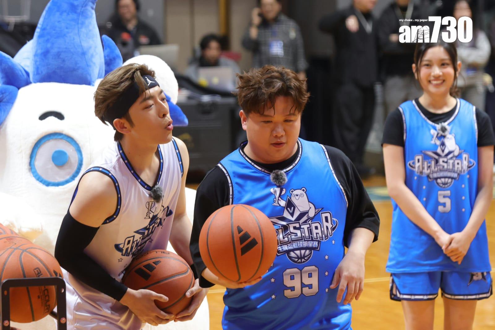 Edan與肥仔互相搔擾對方。(吳康琦攝)