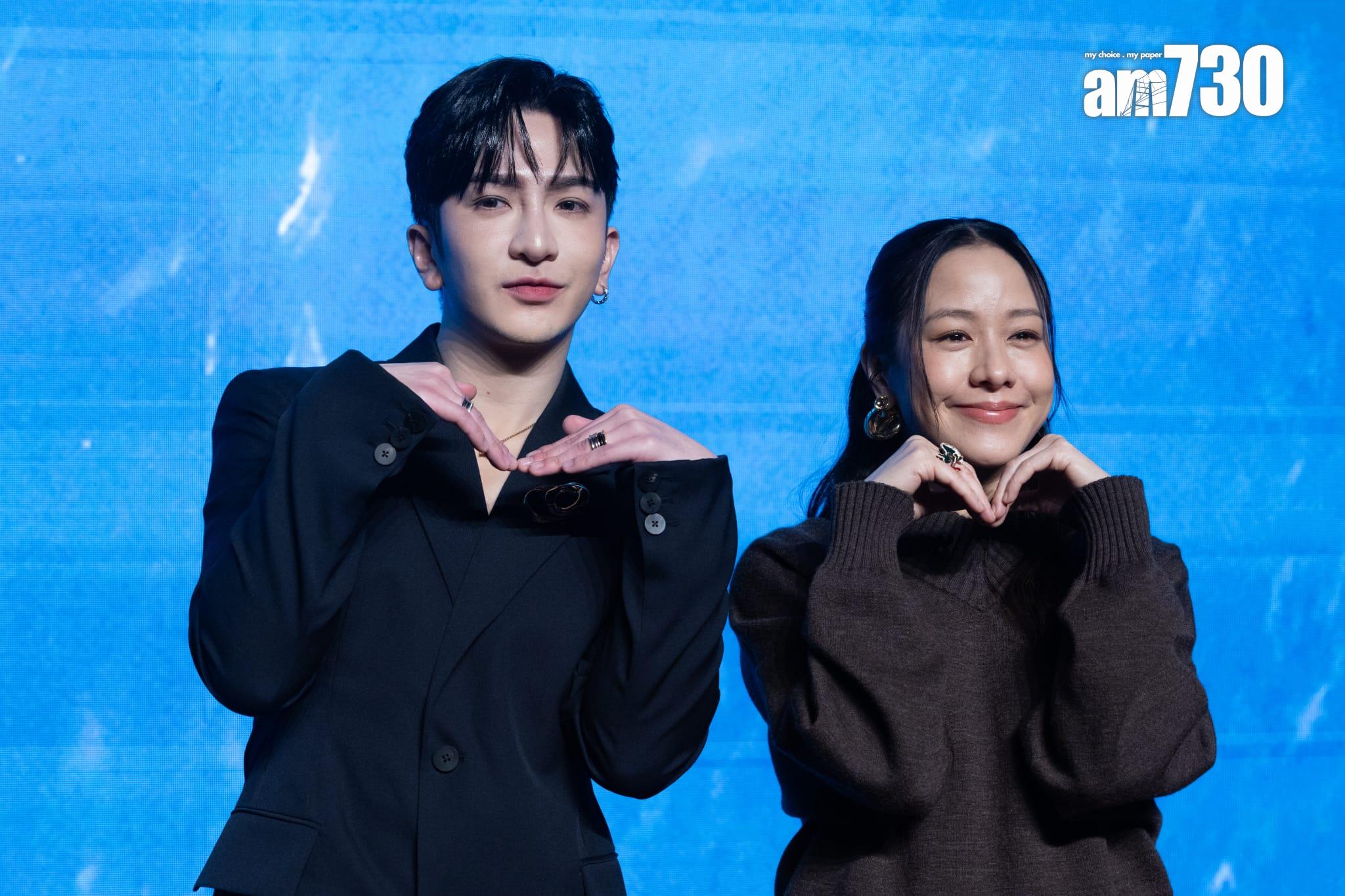 林嘉欣與Anson Lo在《The Season》合作。(林俊源攝)