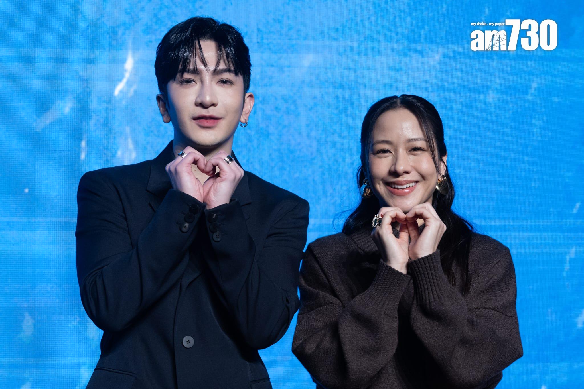 林嘉欣與Anson Lo在《The Season》合作。(林俊源攝)