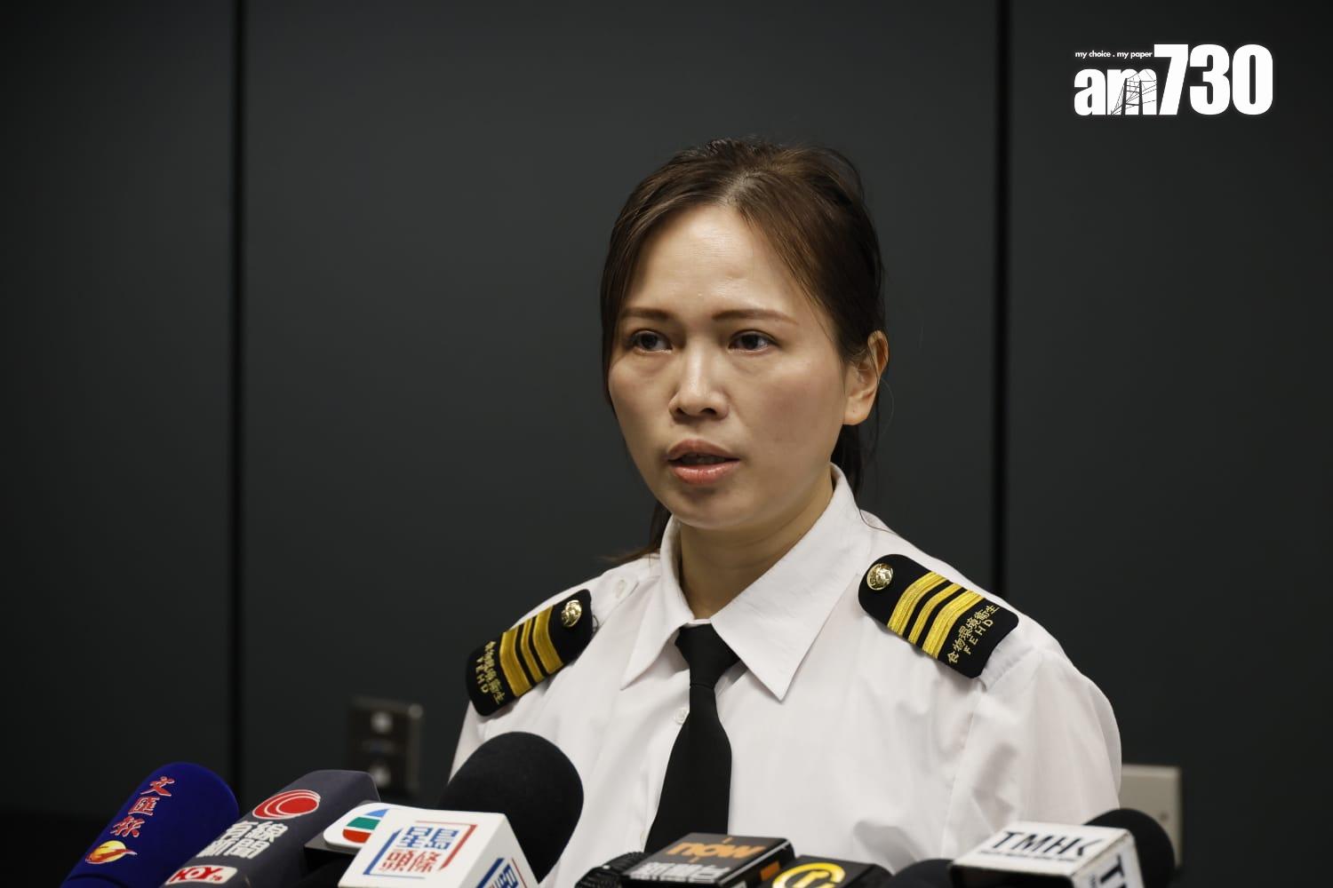 西貢區高級衞生督察(環境衞生)古燕珍。(林俊源攝)