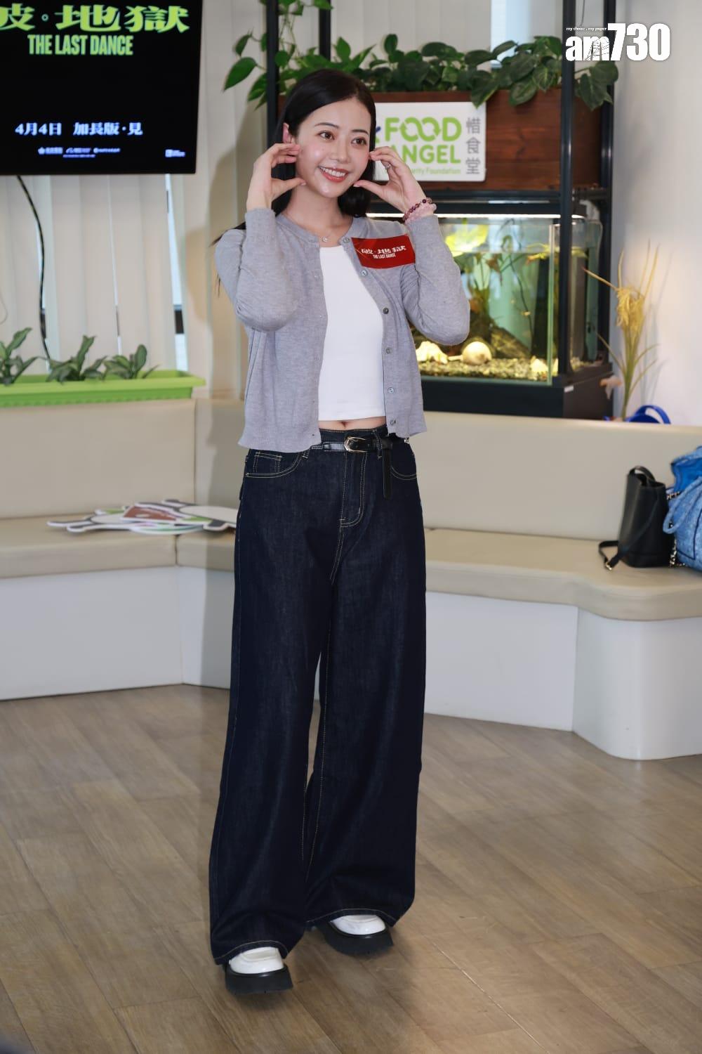 Polly自爆好友們食飯會重看她參加《造星》時的片段拿來取笑。 (羅錦鴻攝)