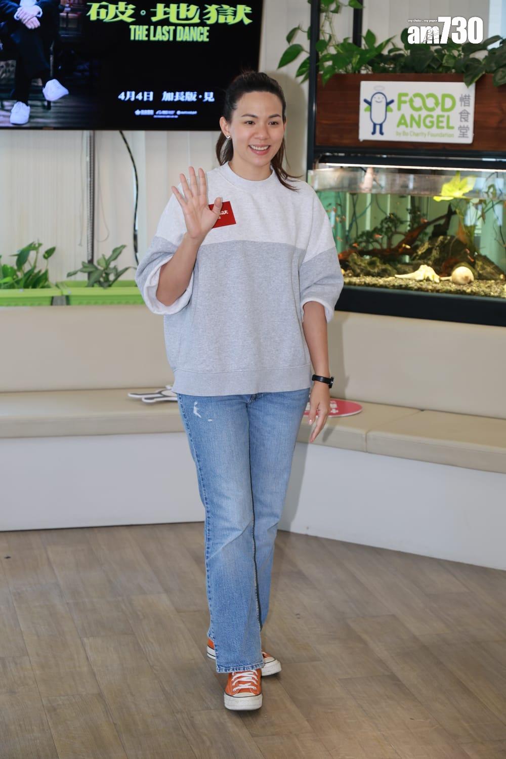 韋羅莎打算打阿女一齊做義工。 (羅錦鴻攝)