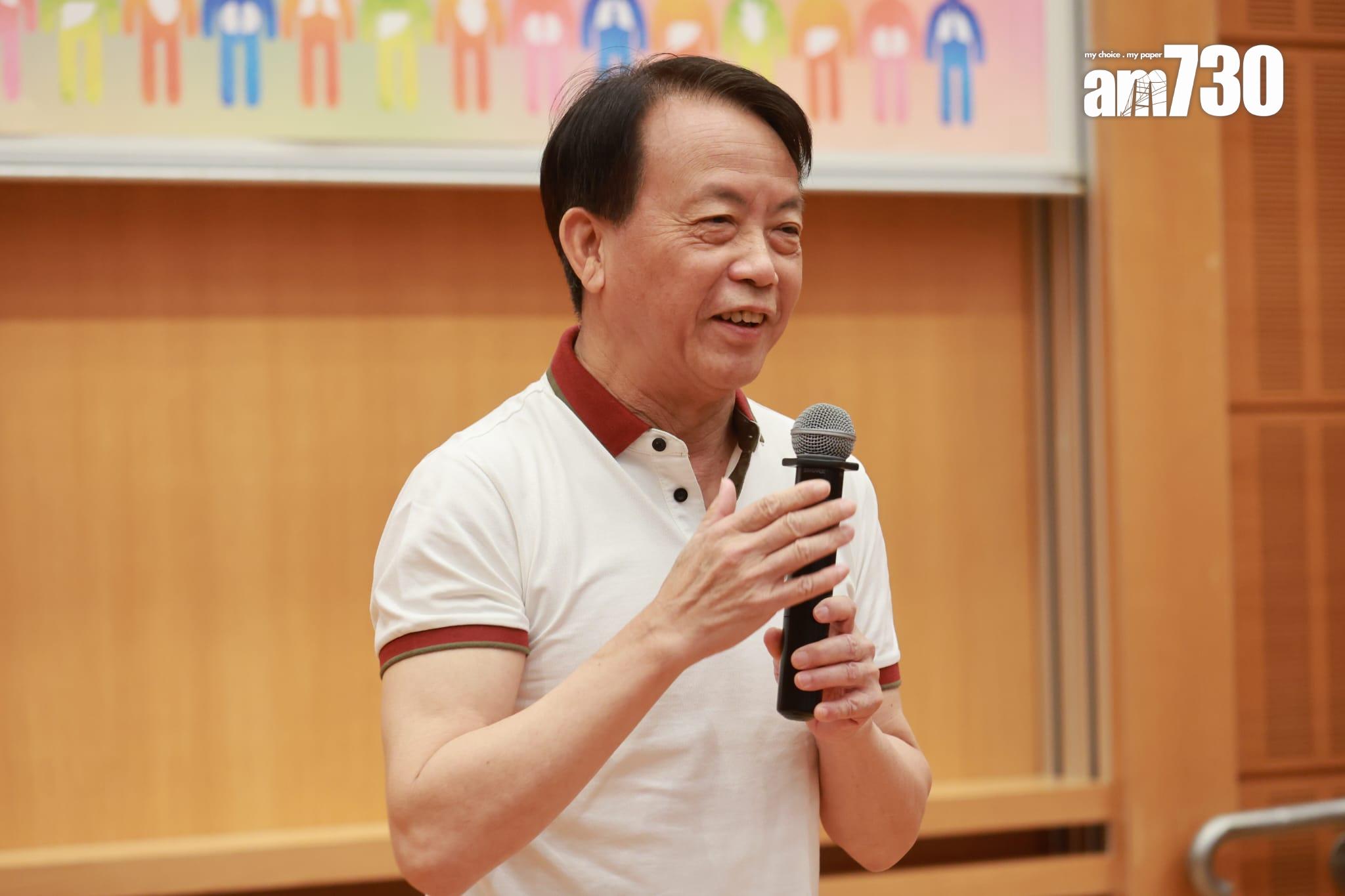 香港醫學專科學院主席李錦滔。 (羅錦鴻攝)