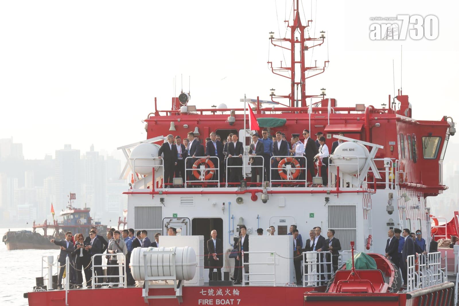 粵港澳大灣區48小時應急救援聯合演練 楊恩健︰現場工作暢順 (吳康琦攝)