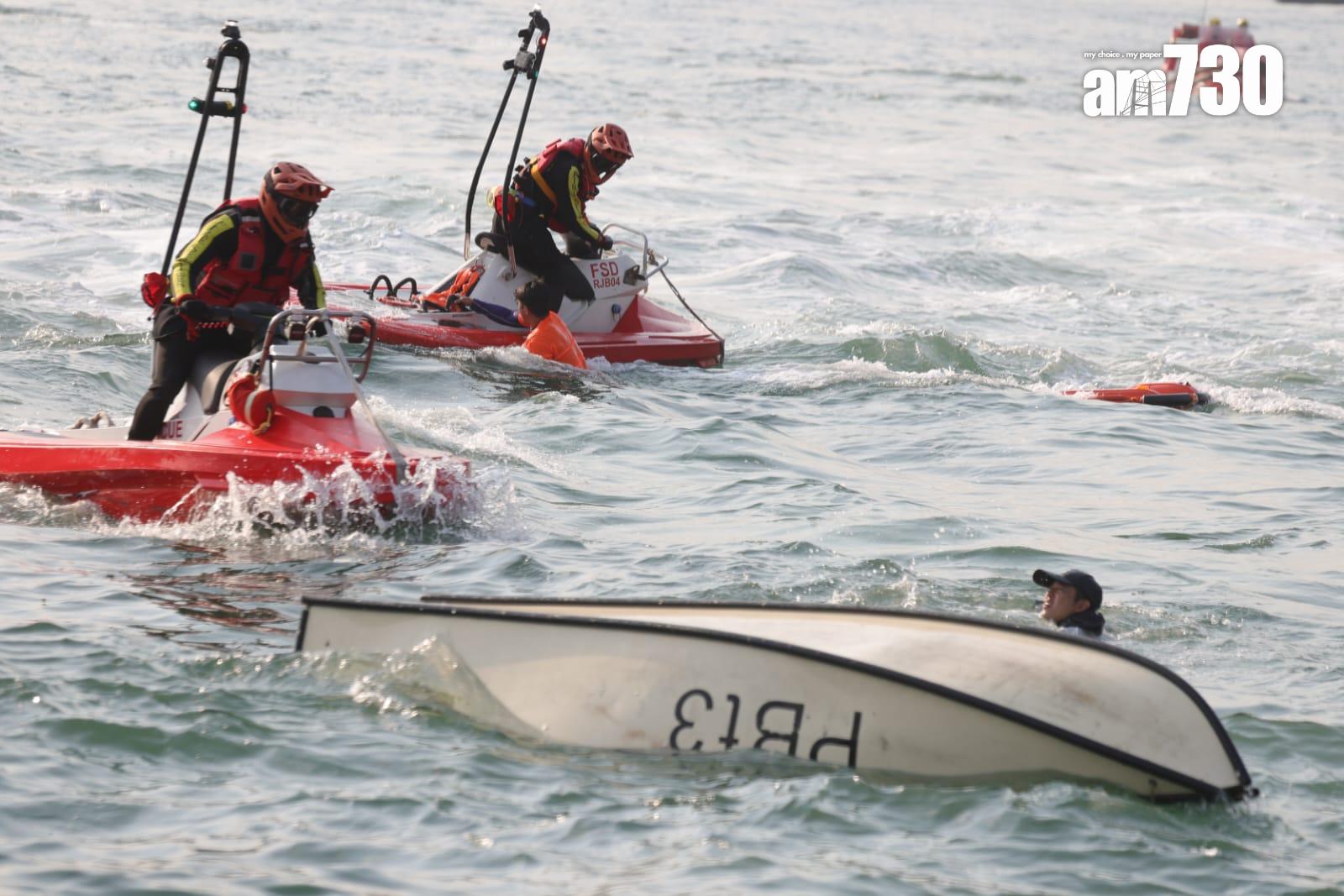 粵港澳大灣區48小時應急救援聯合演練 楊恩健︰現場工作暢順 (吳康琦攝)