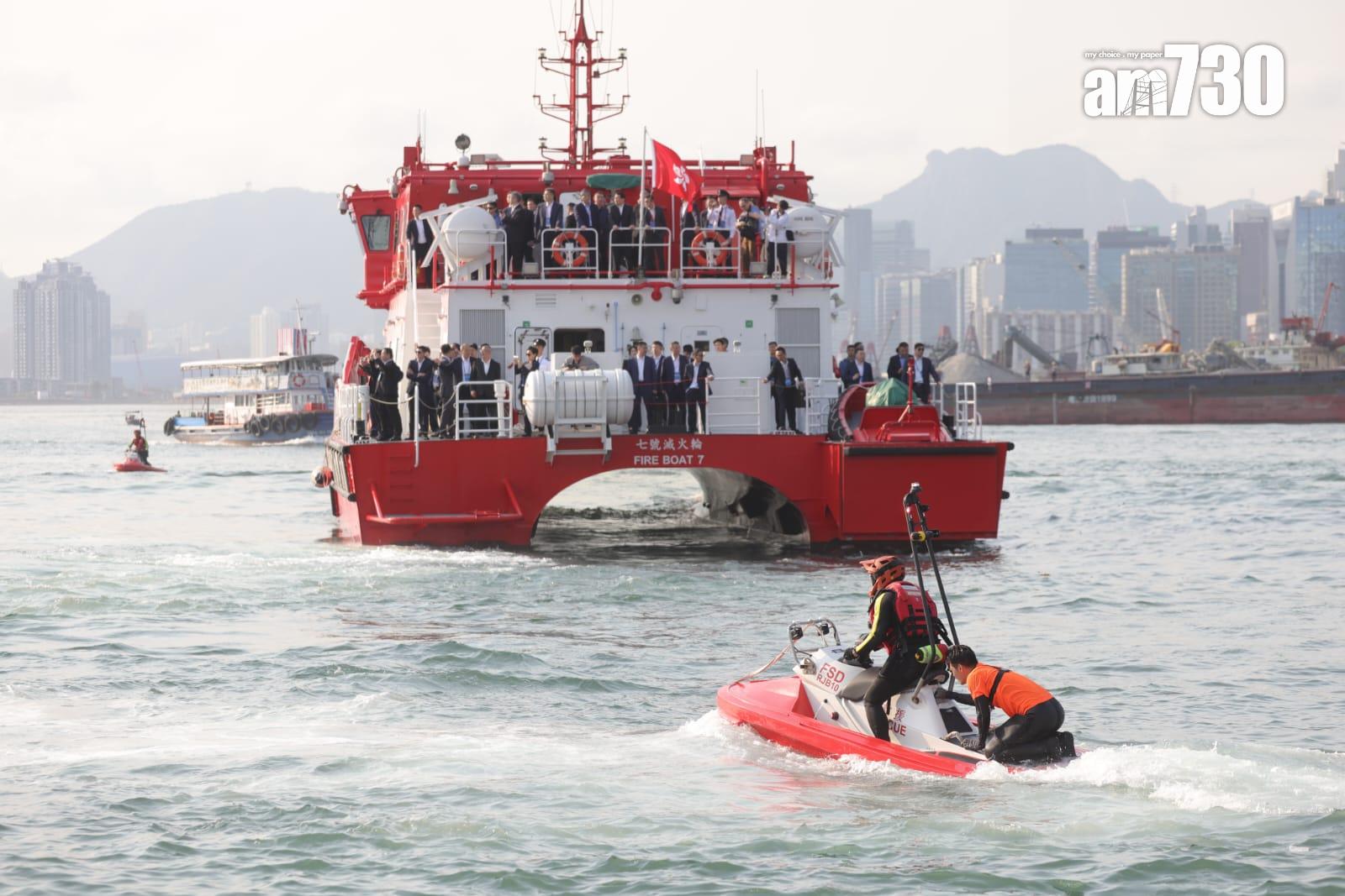 粵港澳大灣區48小時應急救援聯合演練 楊恩健︰現場工作暢順 (吳康琦攝)