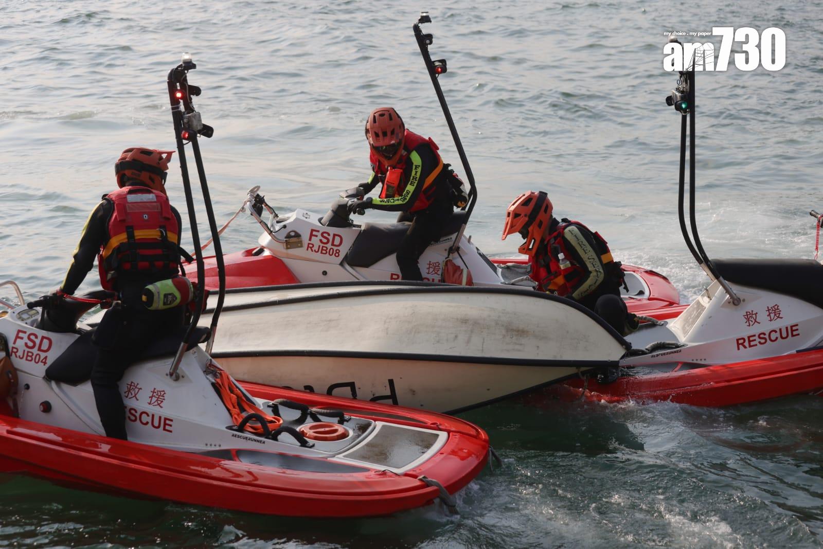 粵港澳大灣區48小時應急救援聯合演練 楊恩健︰現場工作暢順 (吳康琦攝)