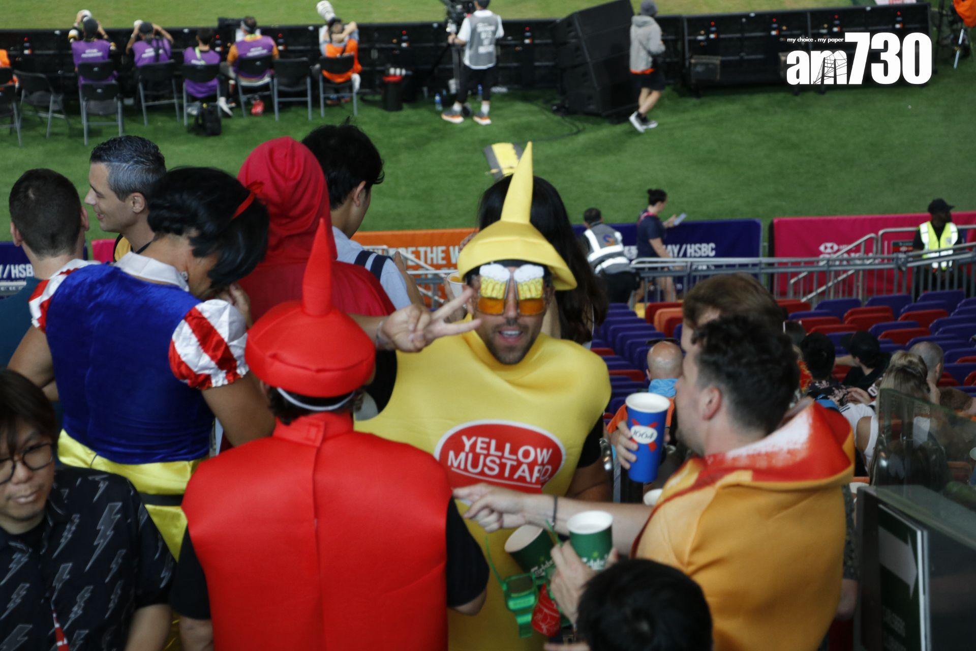今屆七欖延續經典扮嘢文化,場內隨處可見精心打扮的球迷,各出奇謀搞鬼又搶眼。