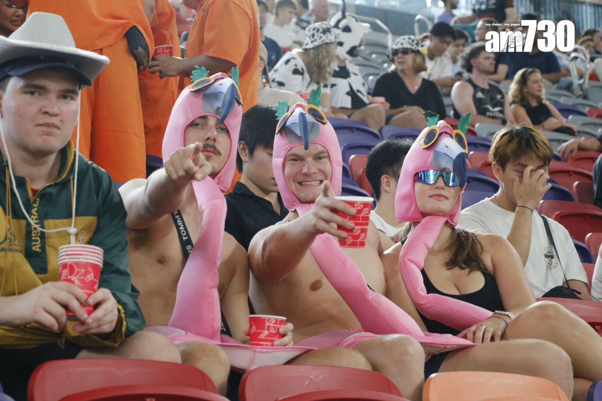 今屆七欖延續經典扮嘢文化,場內隨處可見精心打扮的球迷,各出奇謀搞鬼又搶眼。