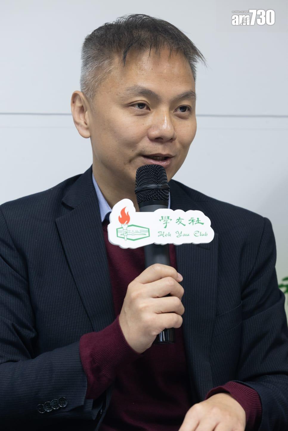 學友社學生輔導顧問吳寶城 (蘇文傑攝)