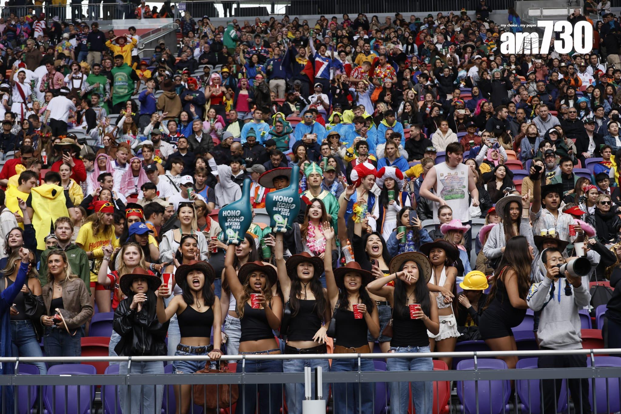 香港國際七人欖球賽盛況