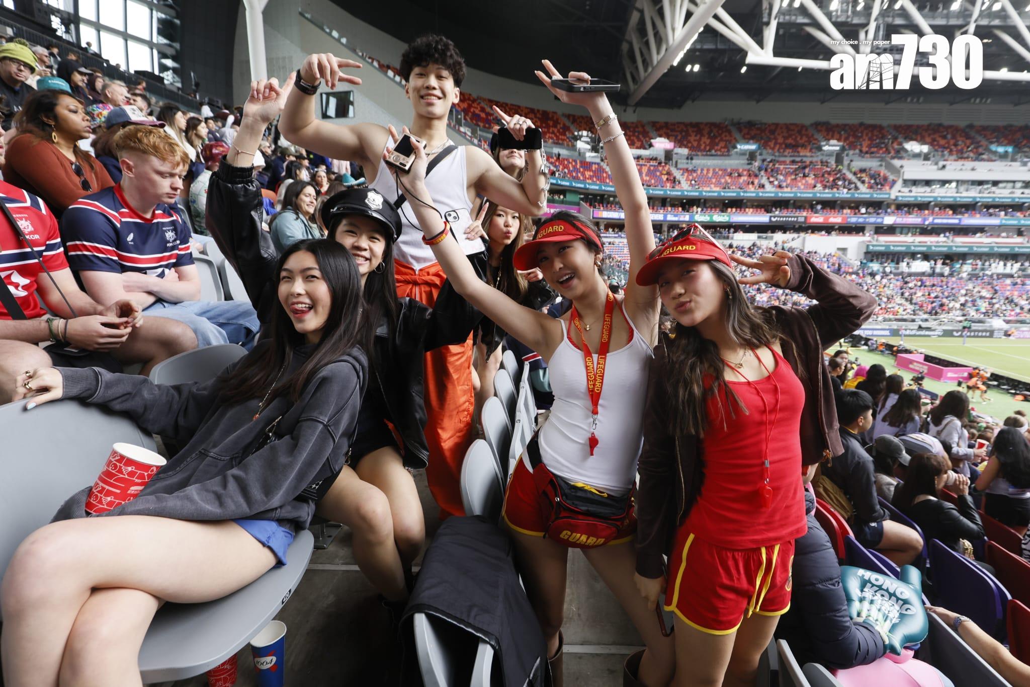 香港國際七人欖球賽盛況